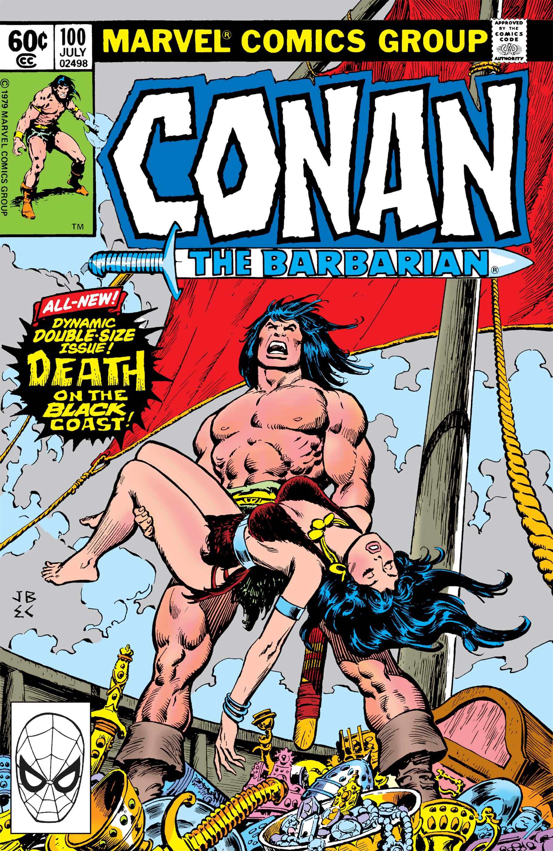 Random comic issue logo