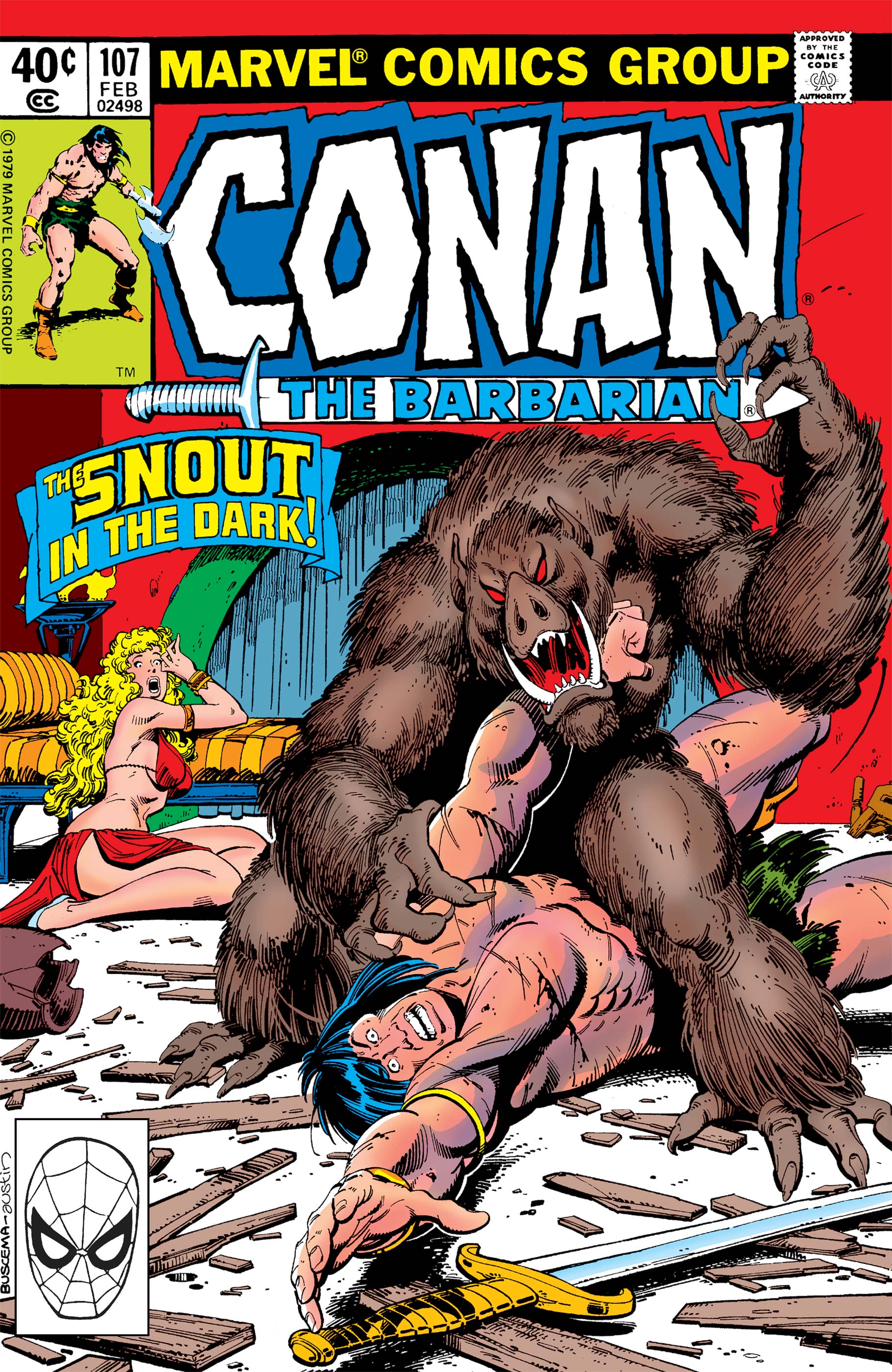 Random comic issue logo