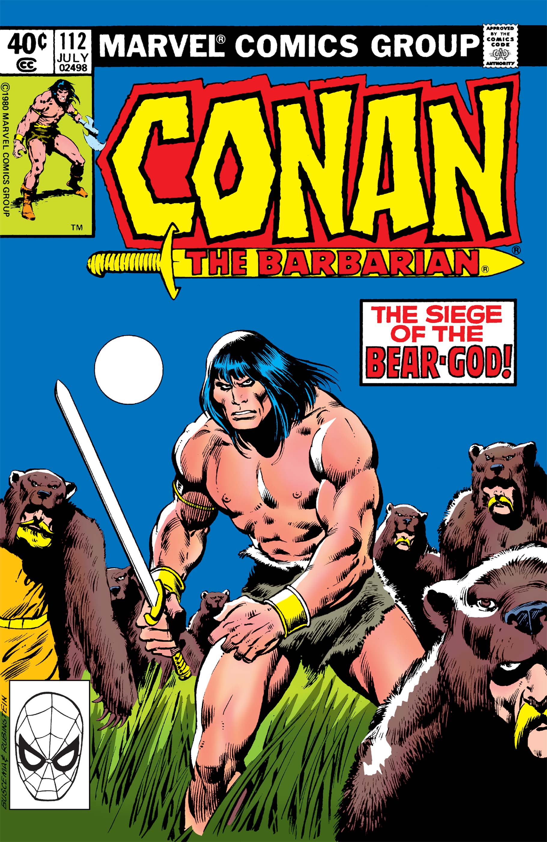 Random comic issue logo