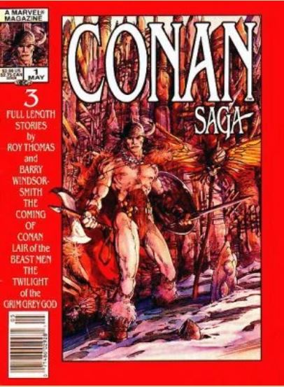 Random comic issue logo