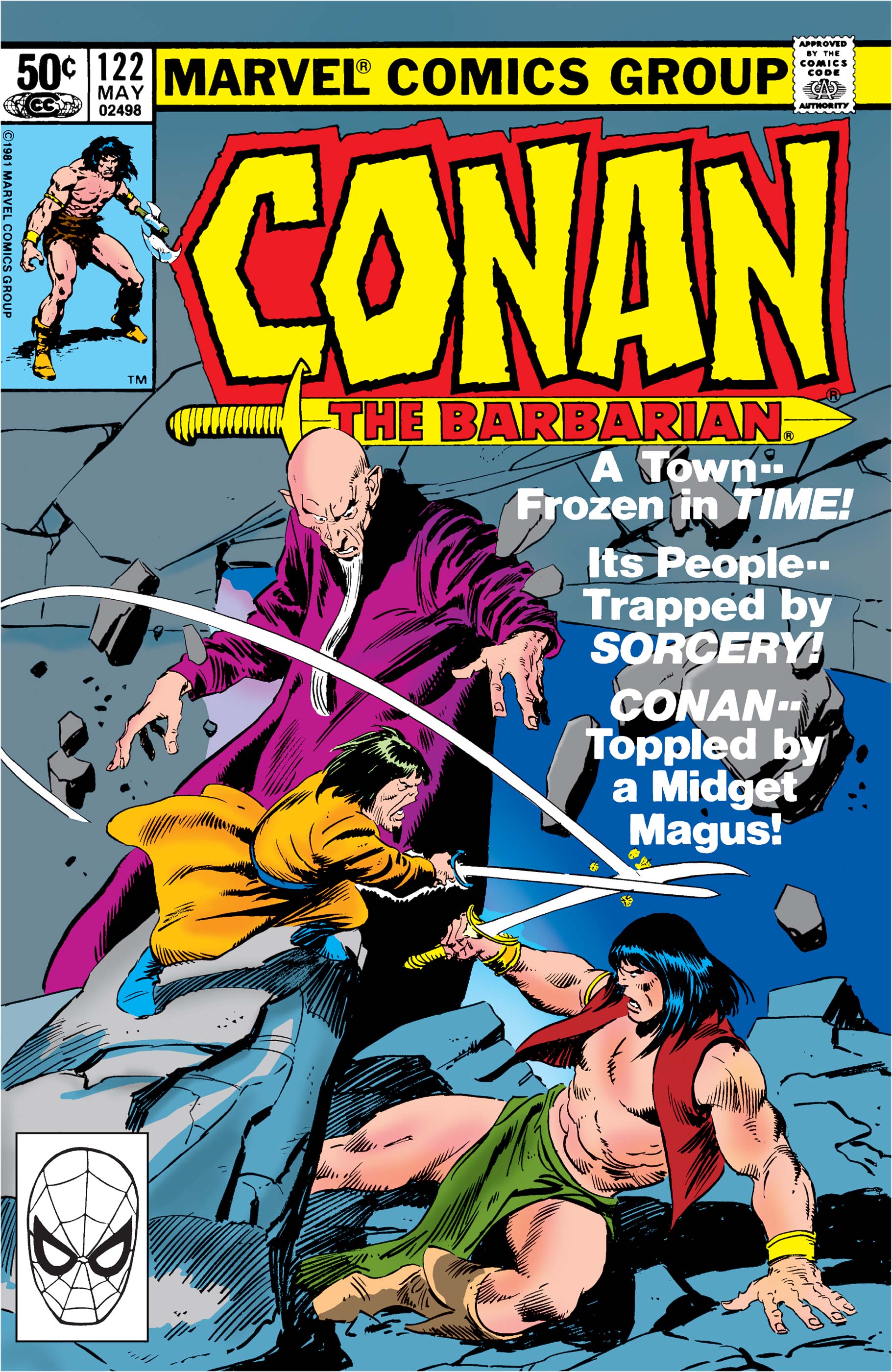 Random comic issue logo