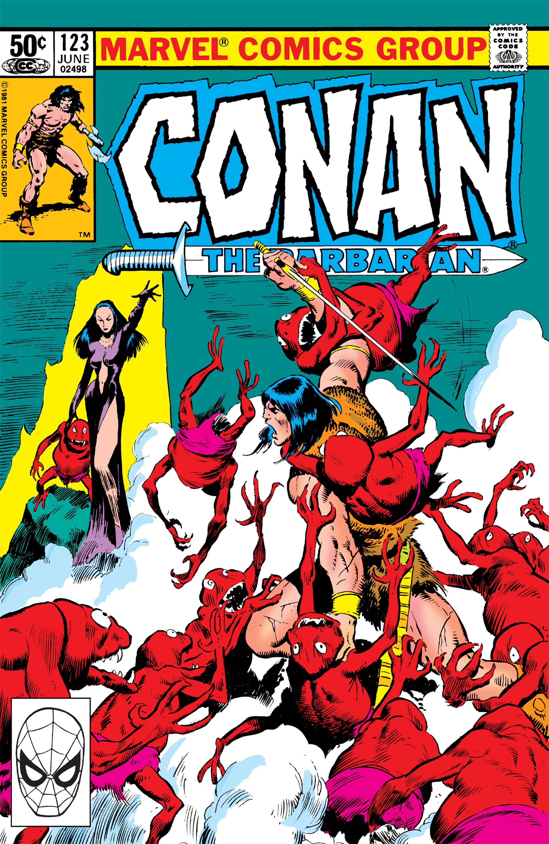 Random comic issue logo