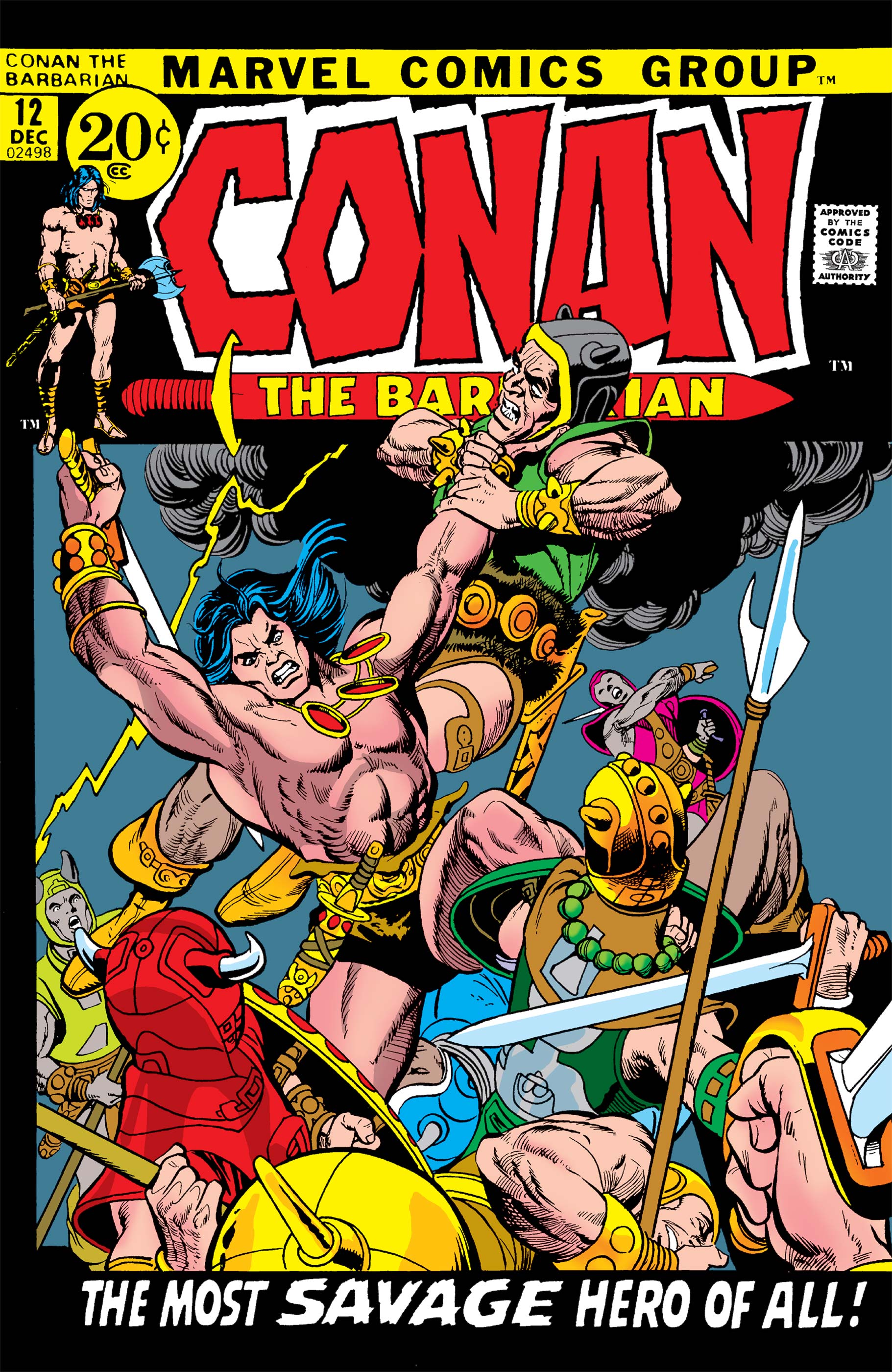 Random comic issue logo
