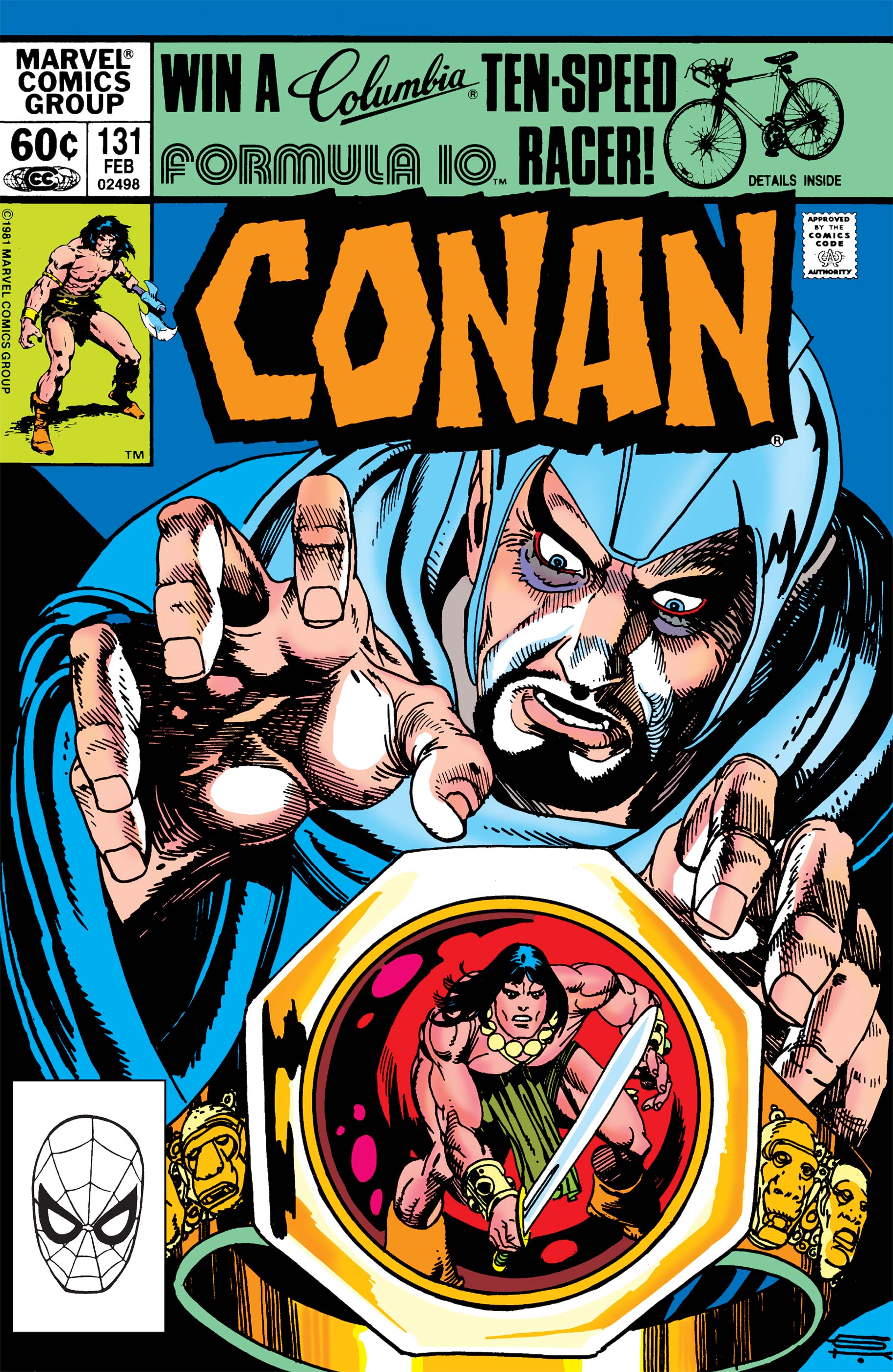 Random comic issue logo