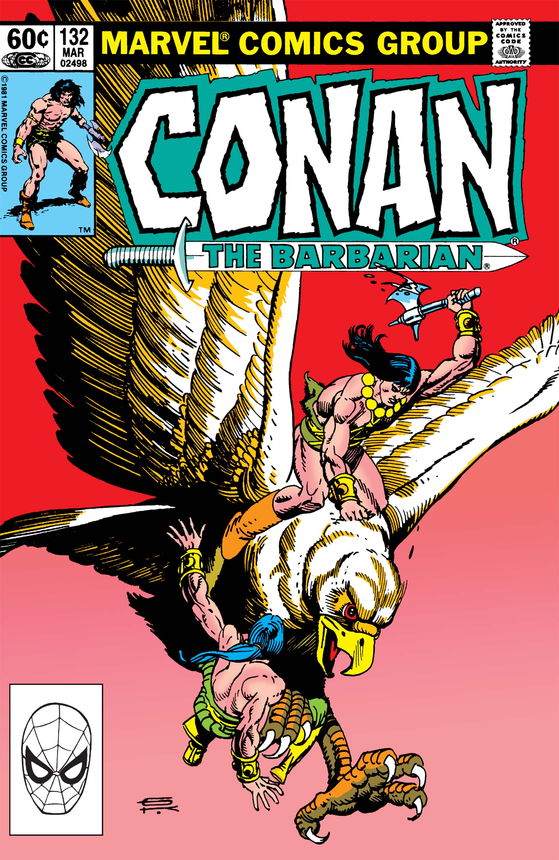 Random comic issue logo