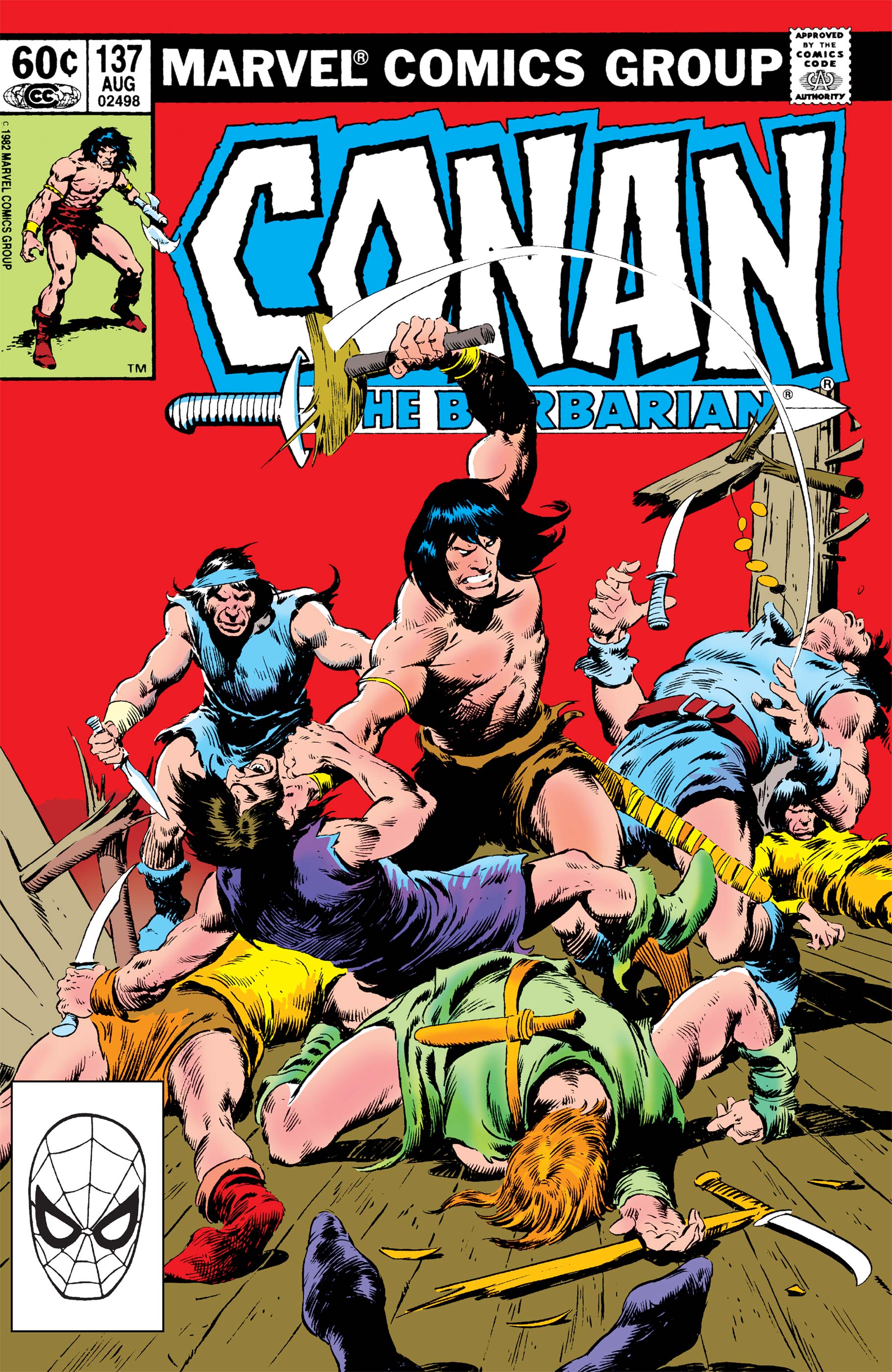 Random comic issue logo