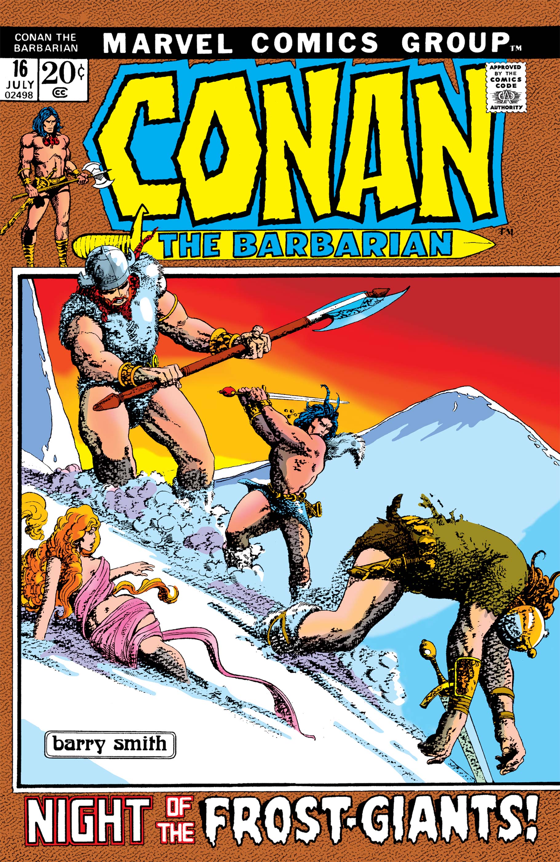 Random comic issue logo
