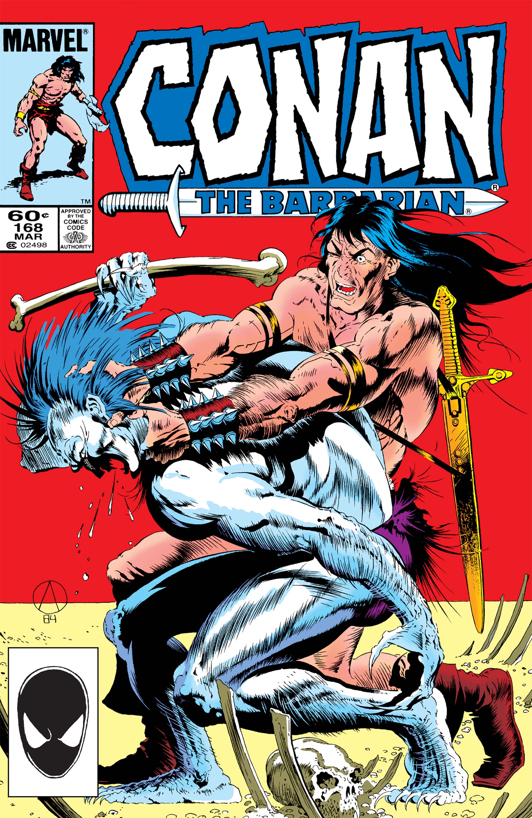 Random comic issue logo