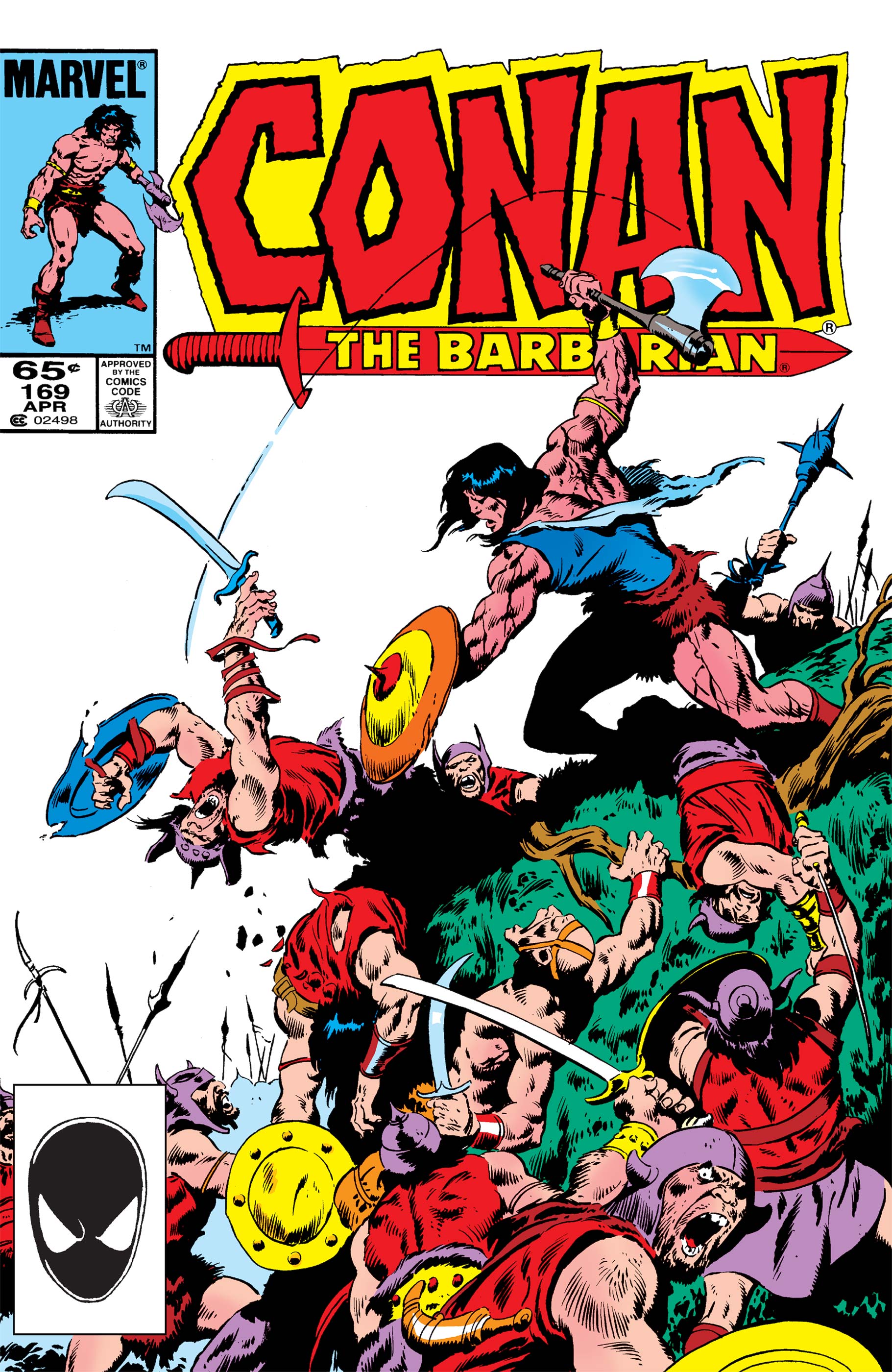 Random comic issue logo