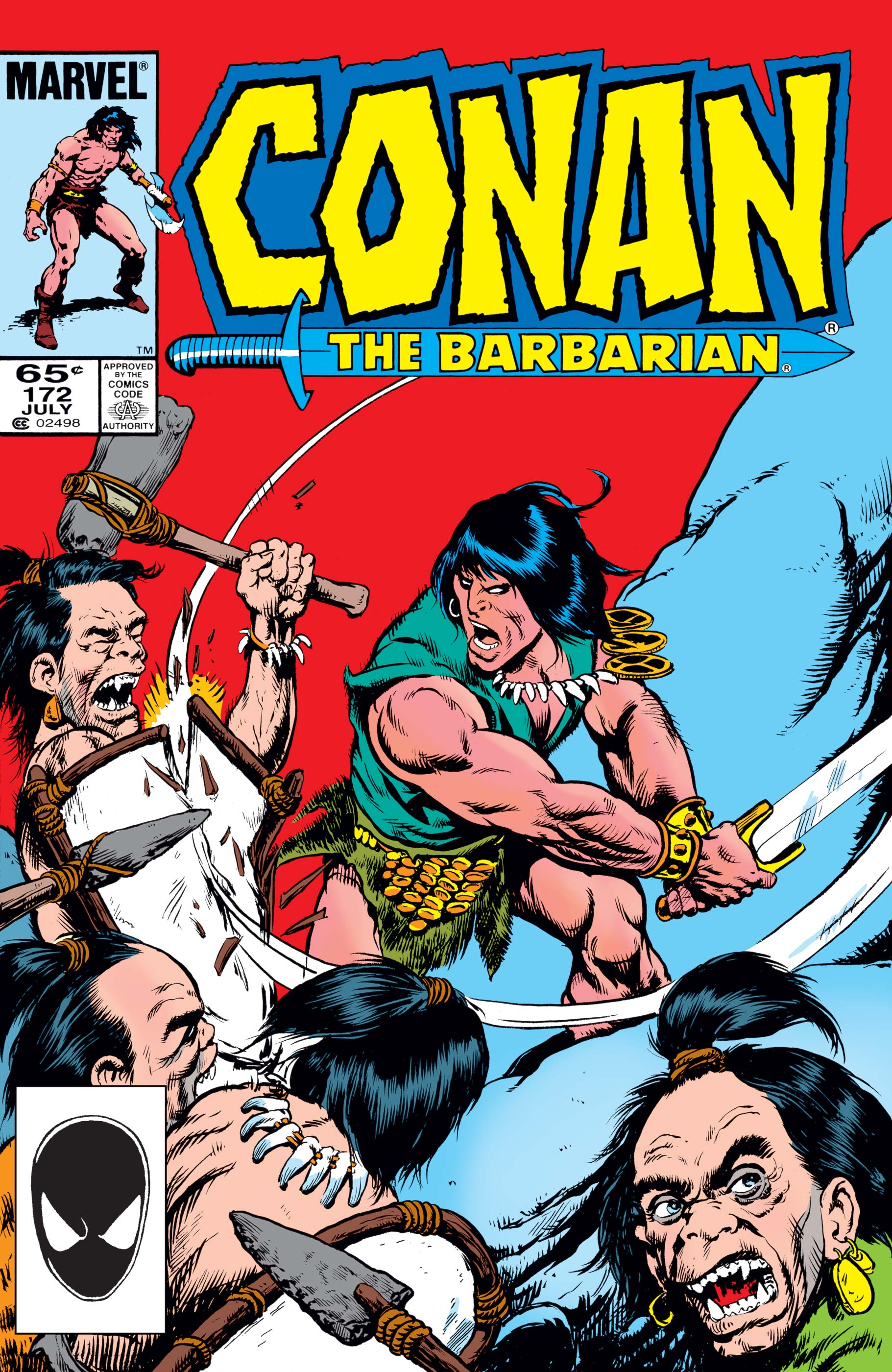 Random comic issue logo