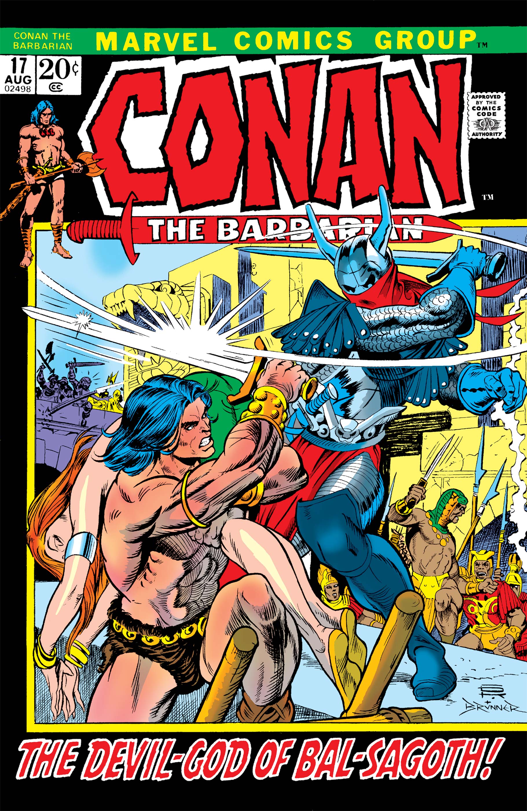 Random comic issue logo