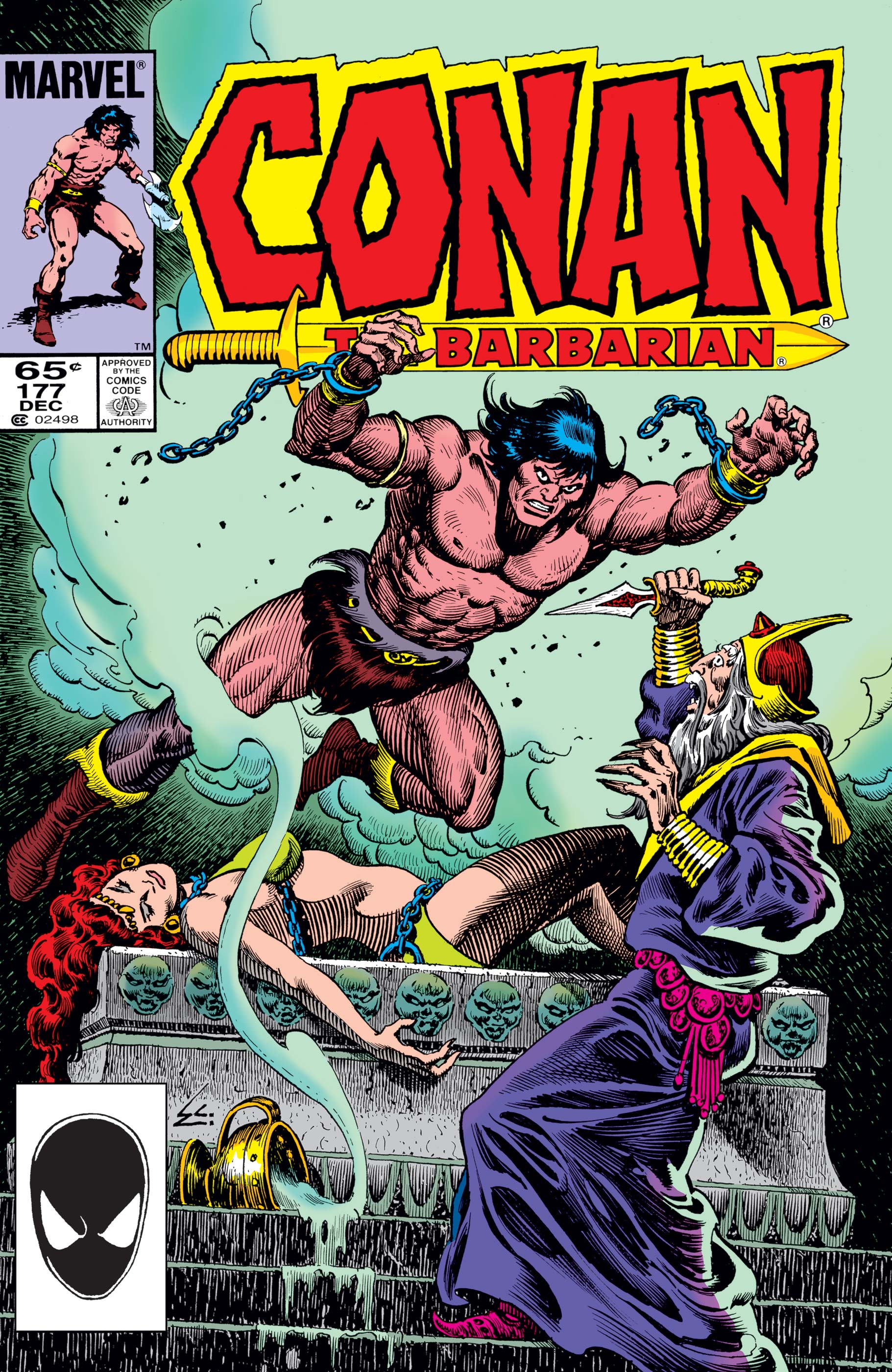 Random comic issue logo