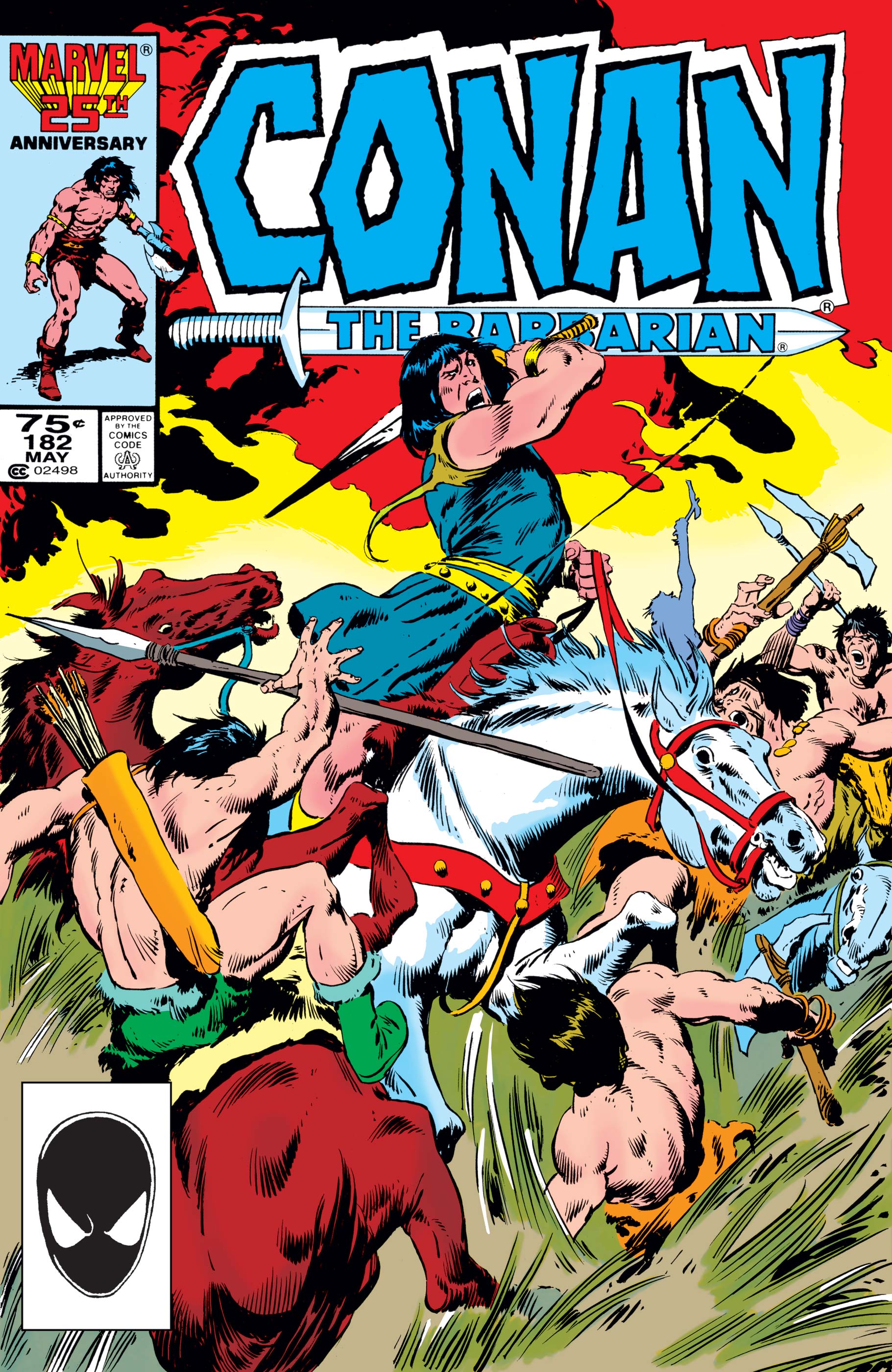 Random comic issue logo