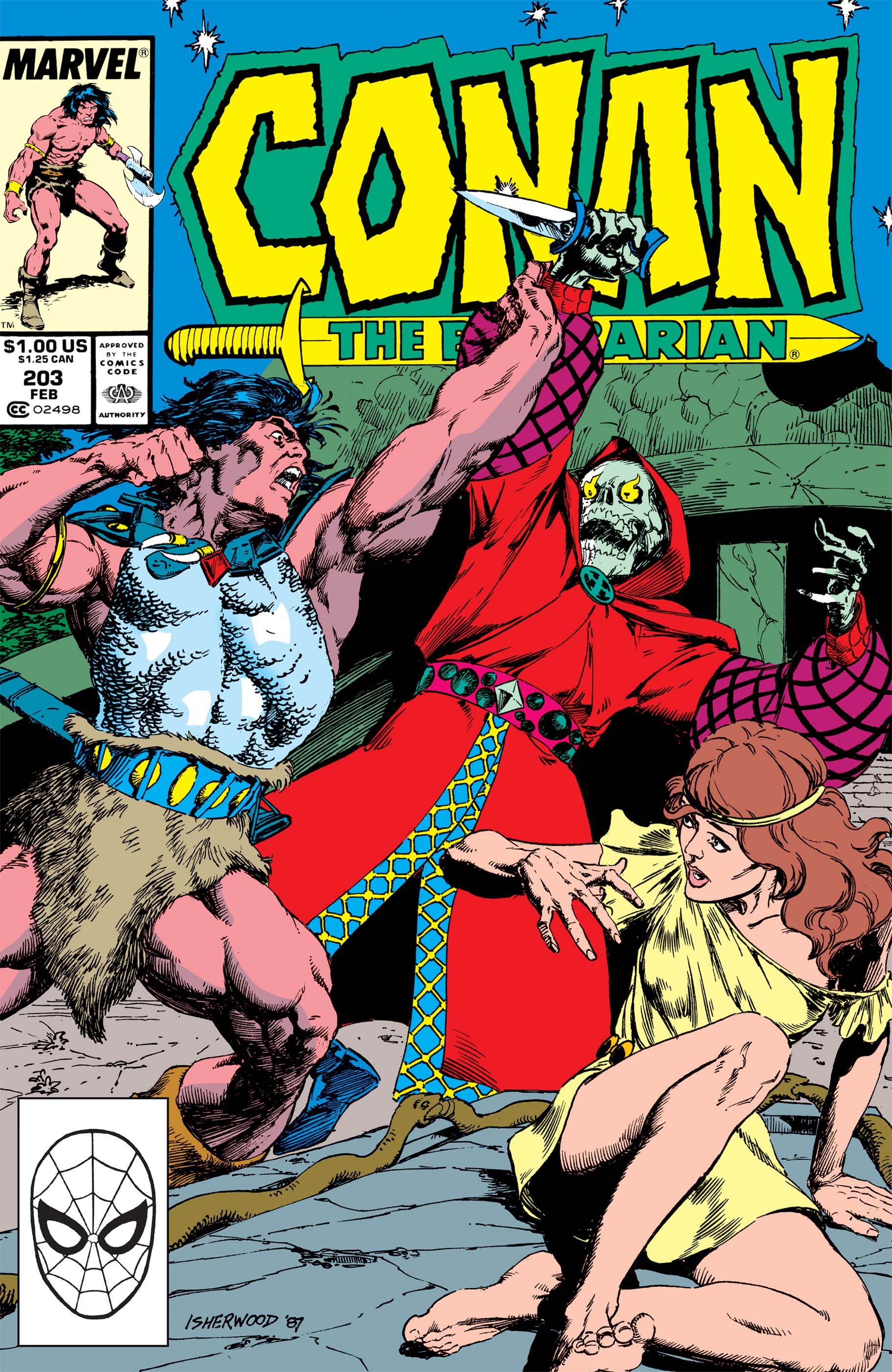 Random comic issue logo