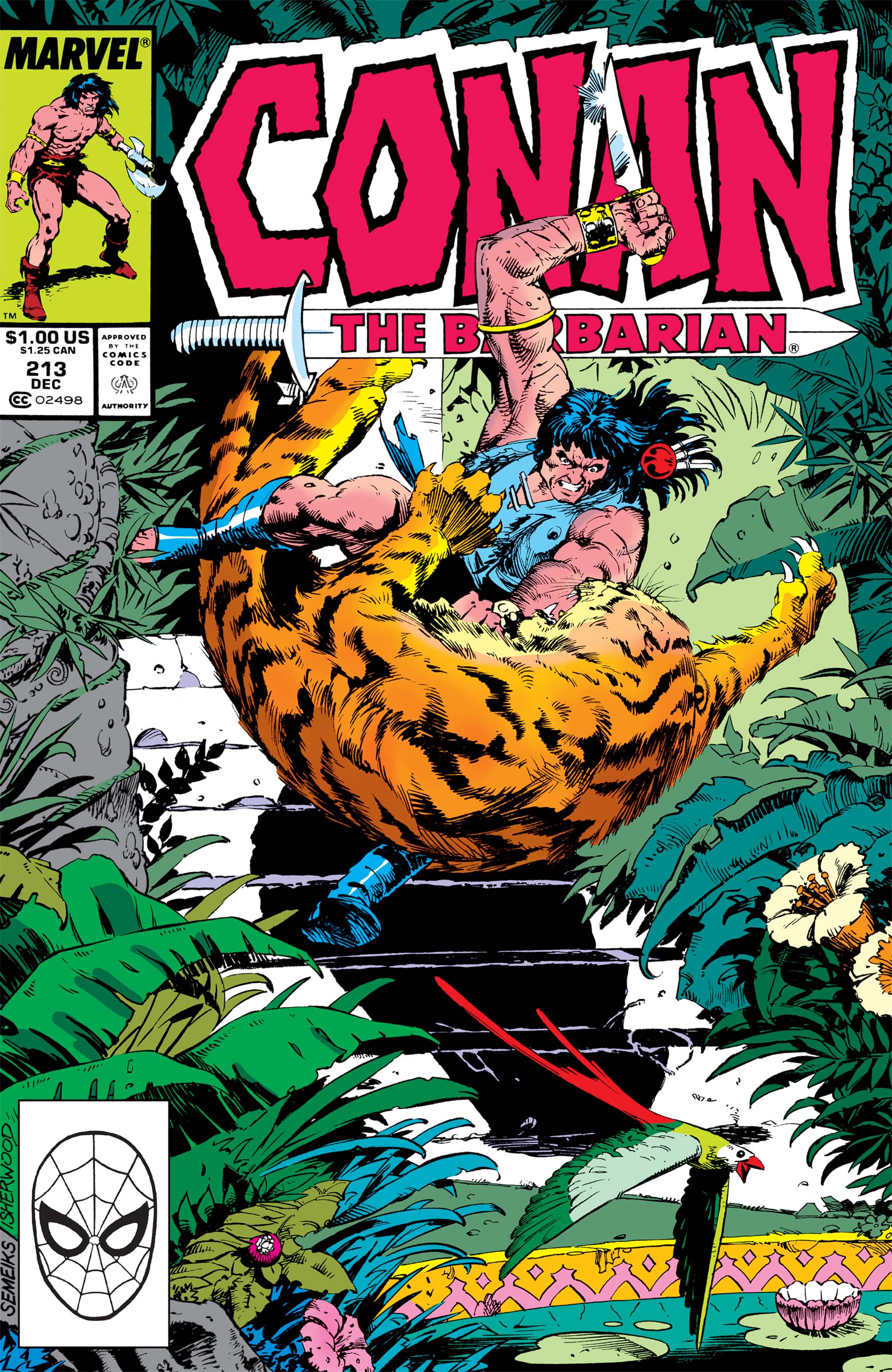 Random comic issue logo
