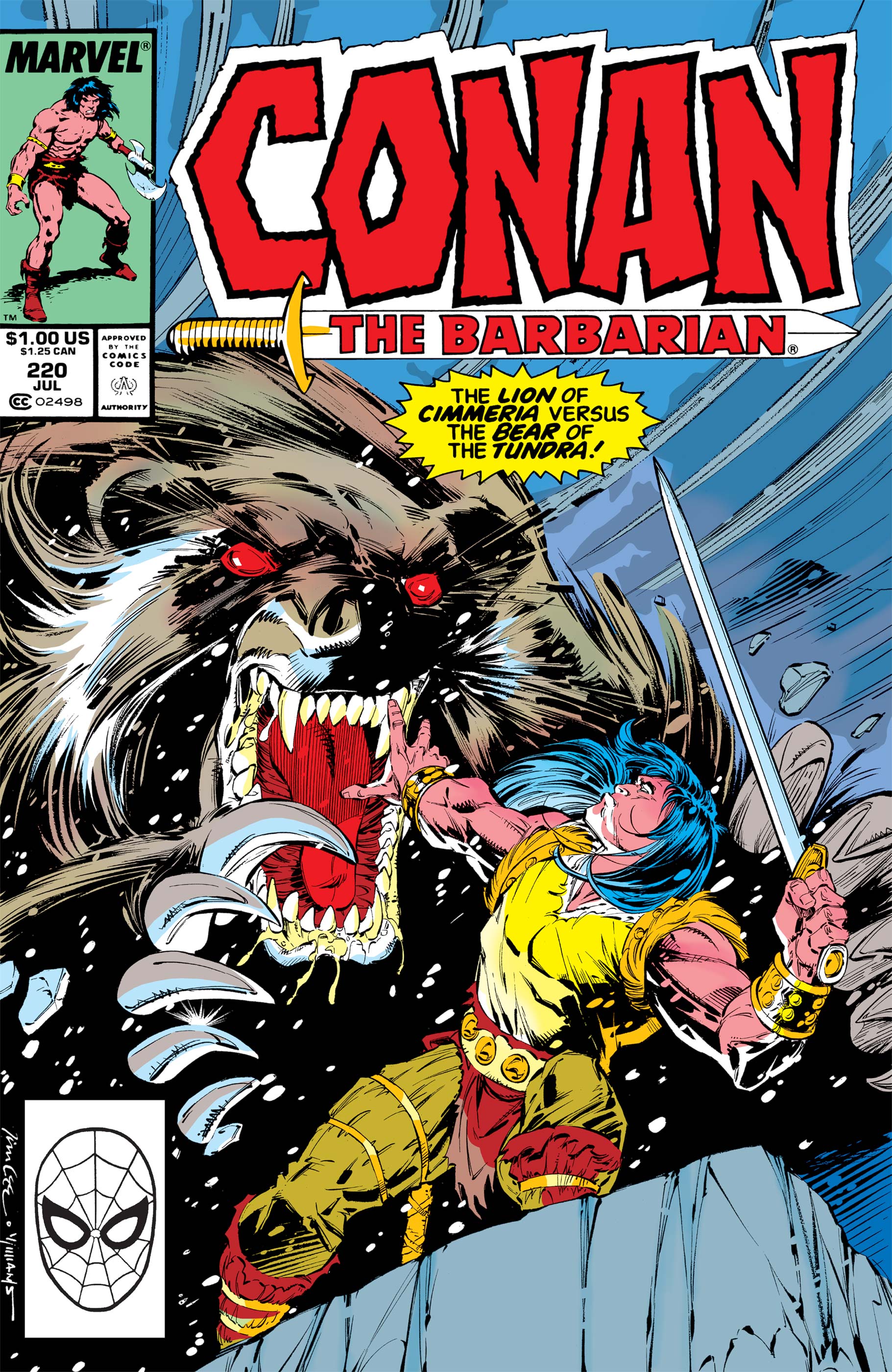 Random comic issue logo