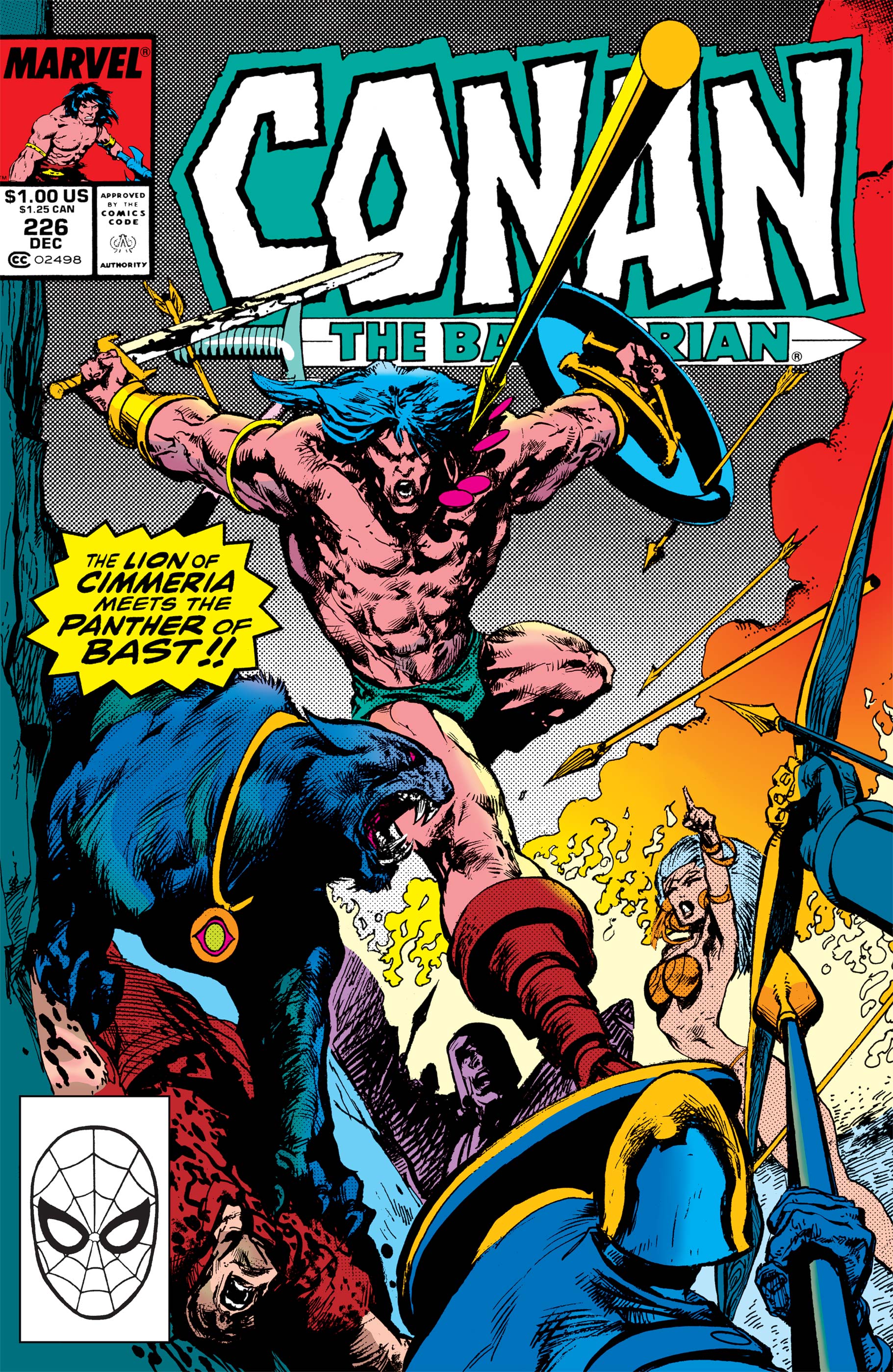 Random comic issue logo