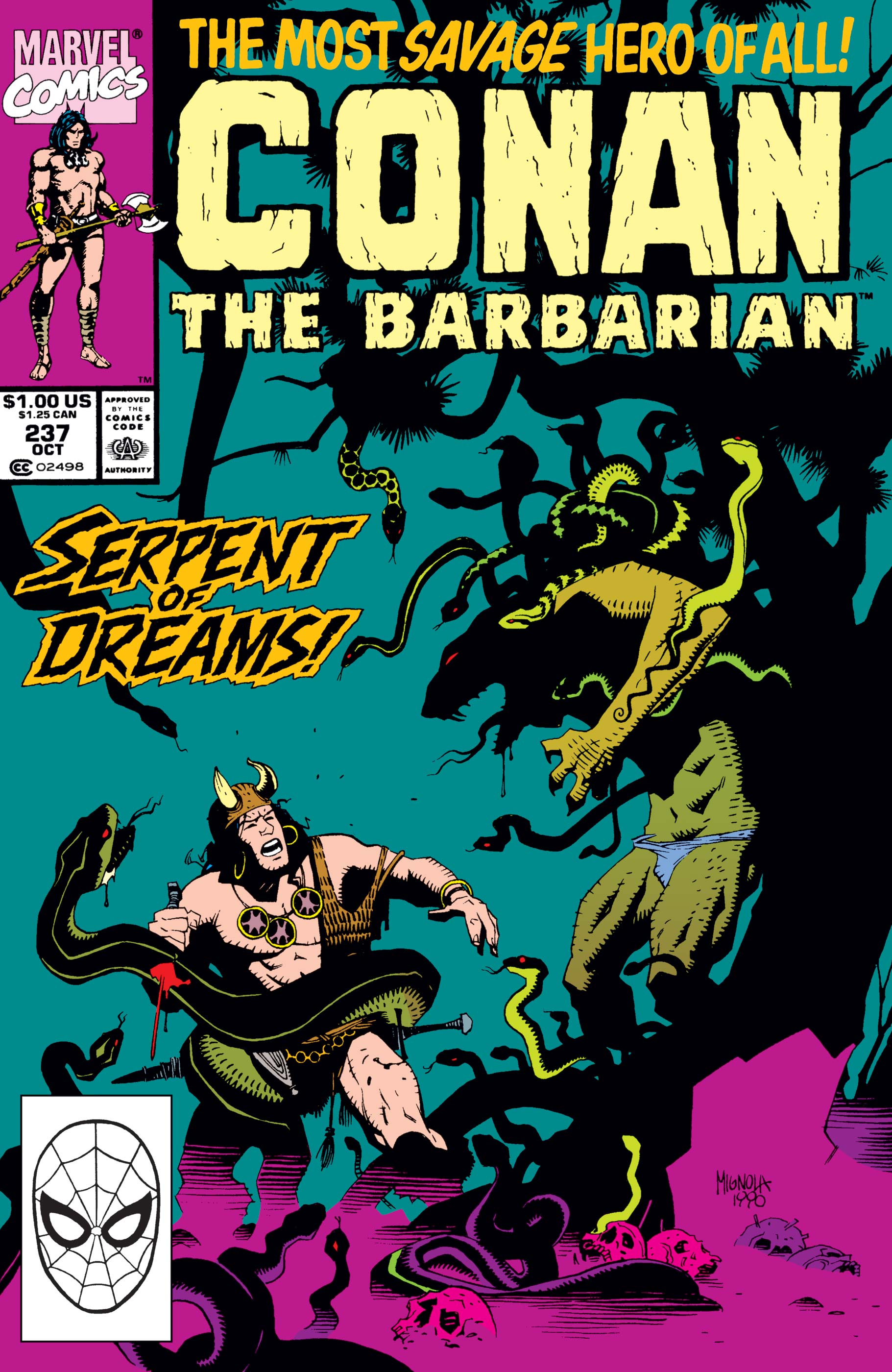 Random comic issue logo