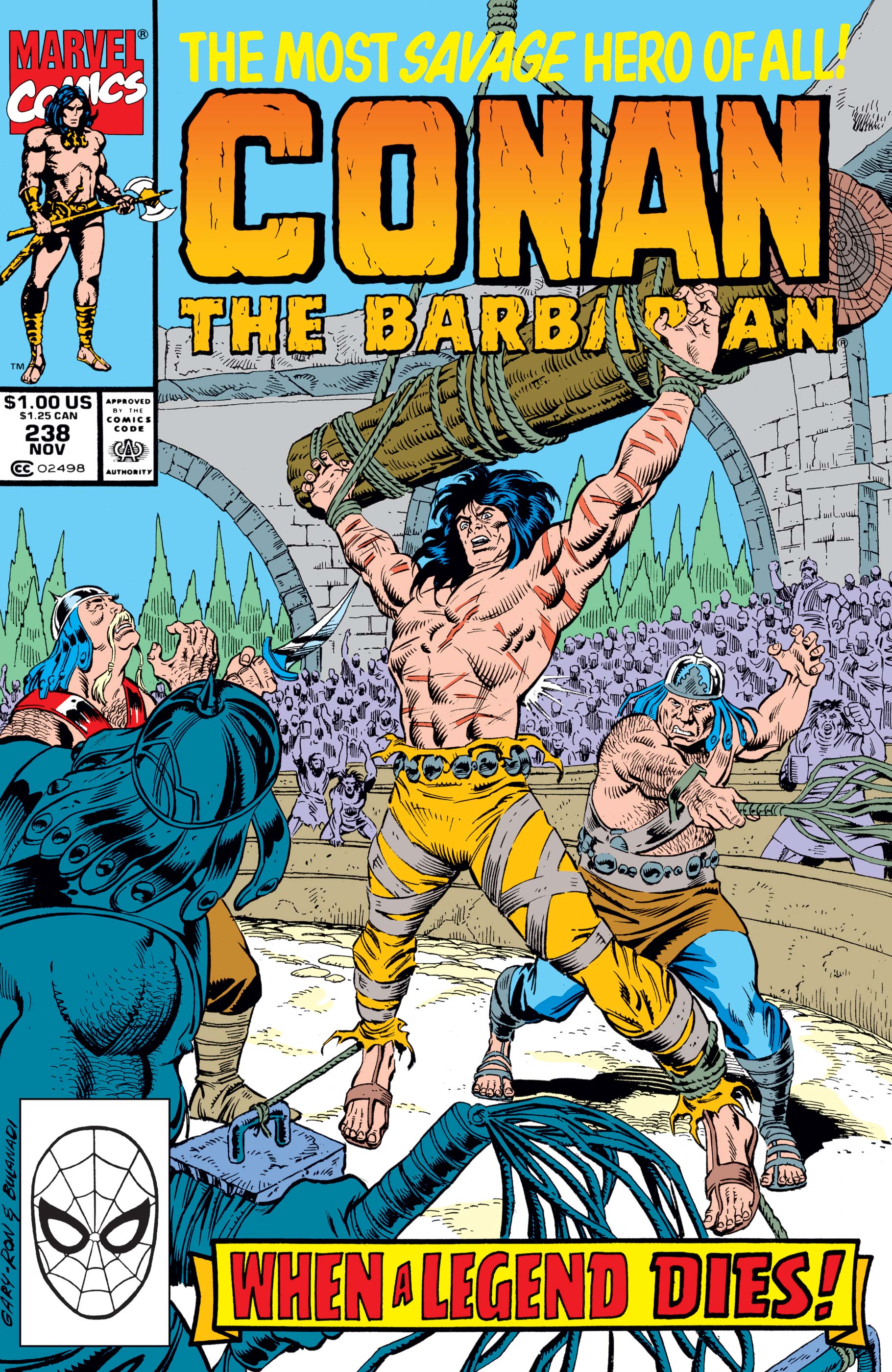 Random comic issue logo