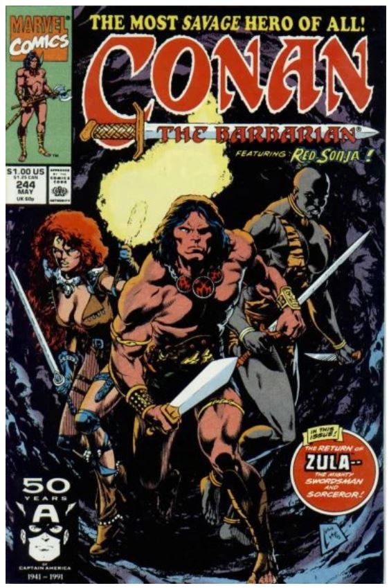 Random comic issue logo