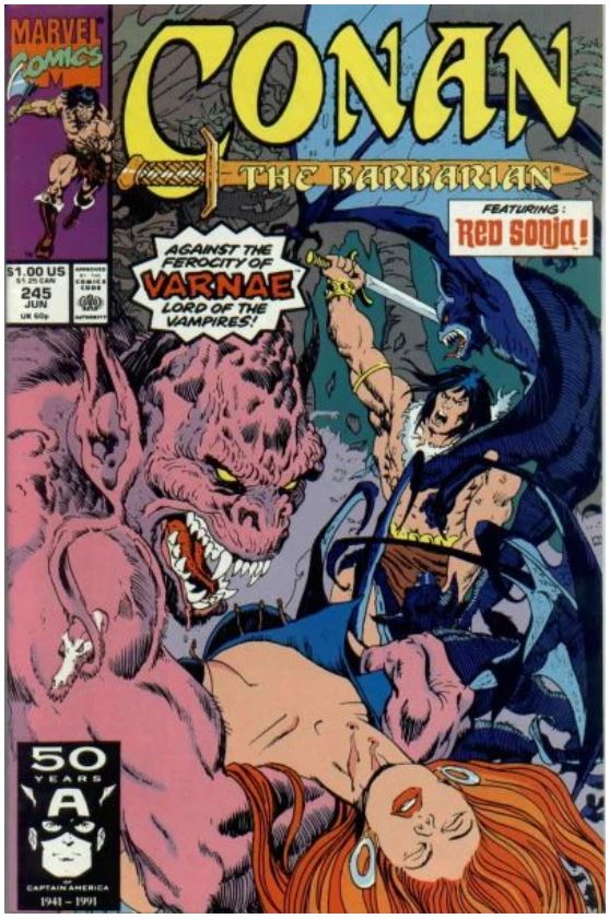 Random comic issue logo