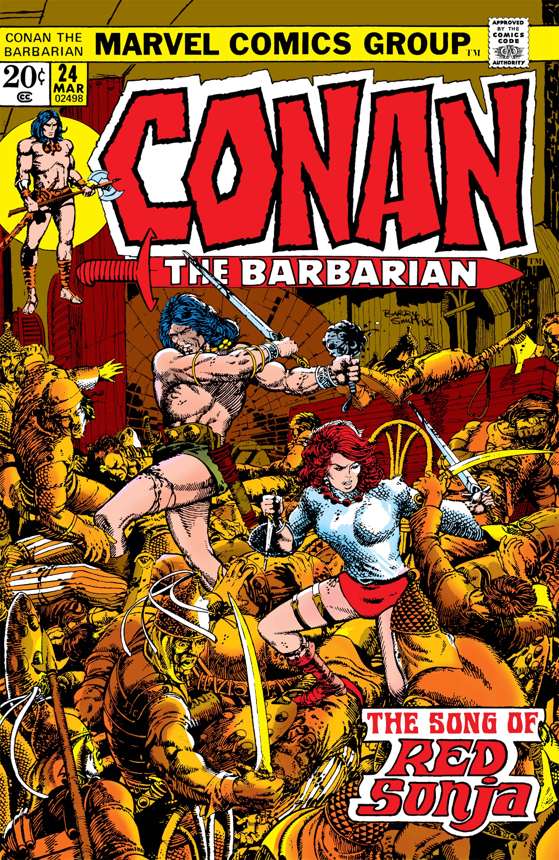 Random comic issue logo