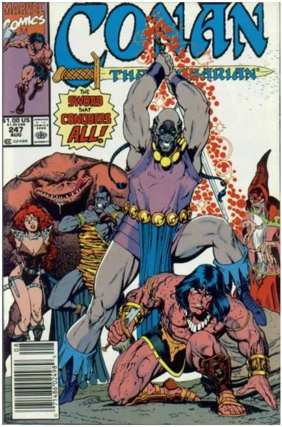 Random comic issue logo