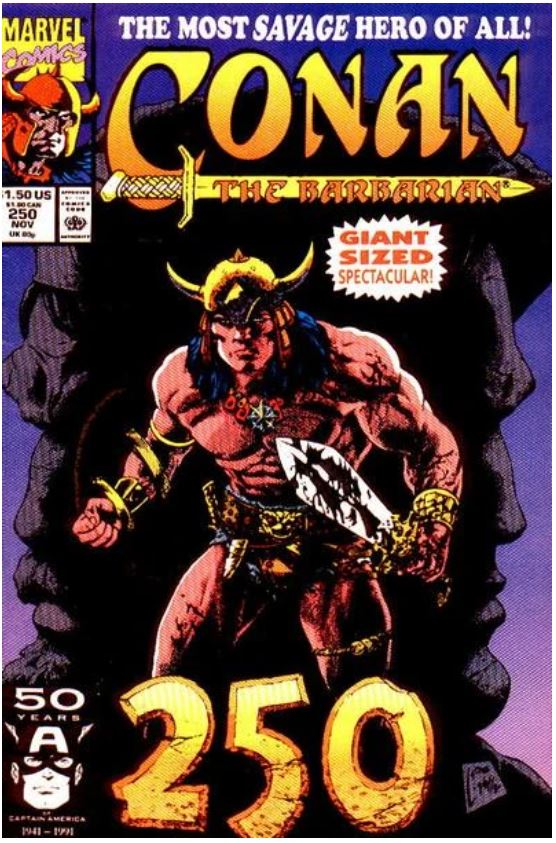 Random comic issue logo