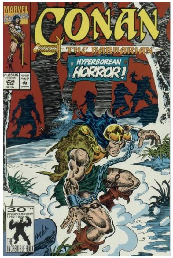 Random comic issue logo