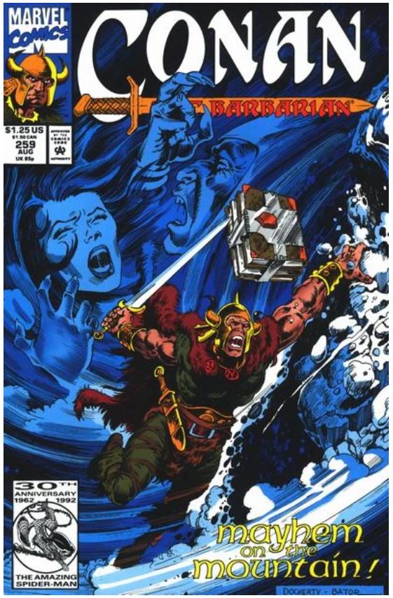 Random comic issue logo