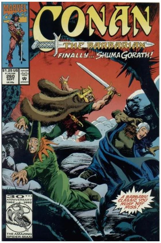 Random comic issue logo