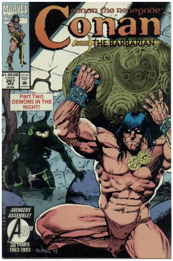 Random comic issue logo