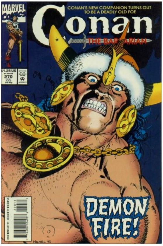 Random comic issue logo