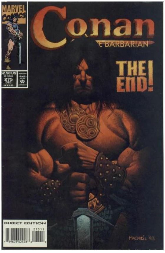 Random comic issue logo