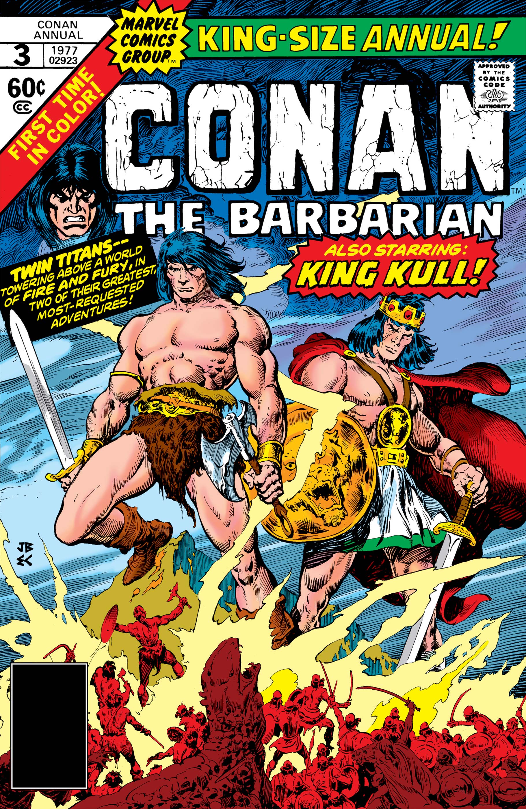 Random comic issue logo