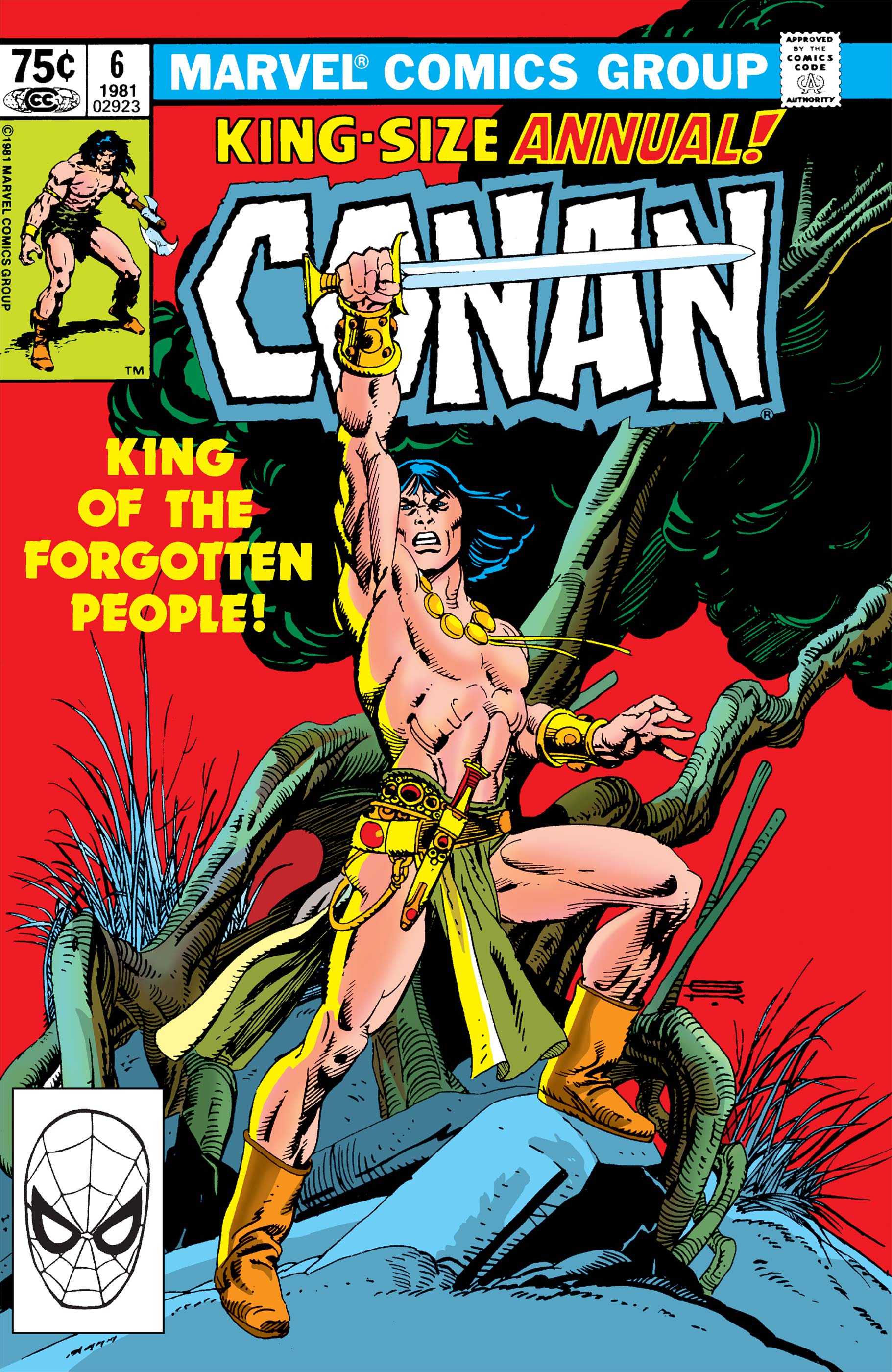 Random comic issue logo