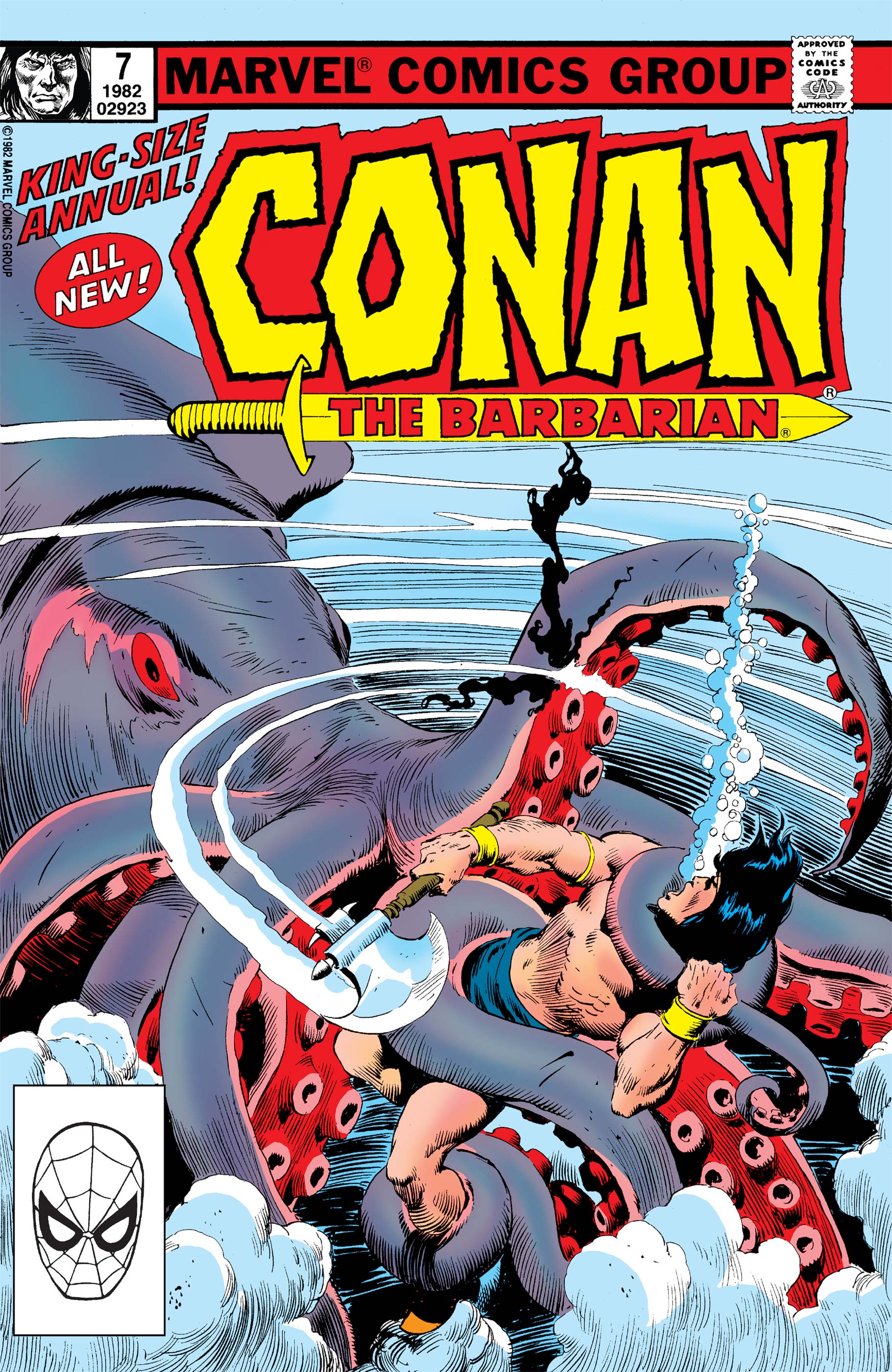 Random comic issue logo