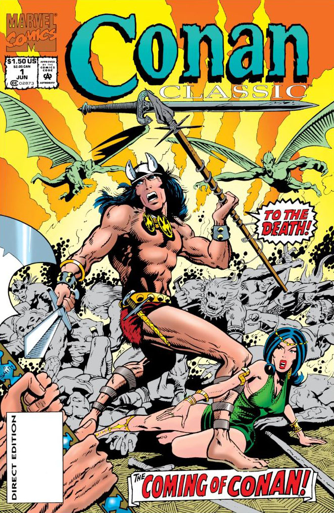 Random comic issue logo