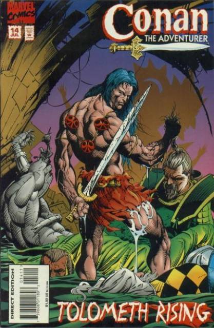 Random comic issue logo