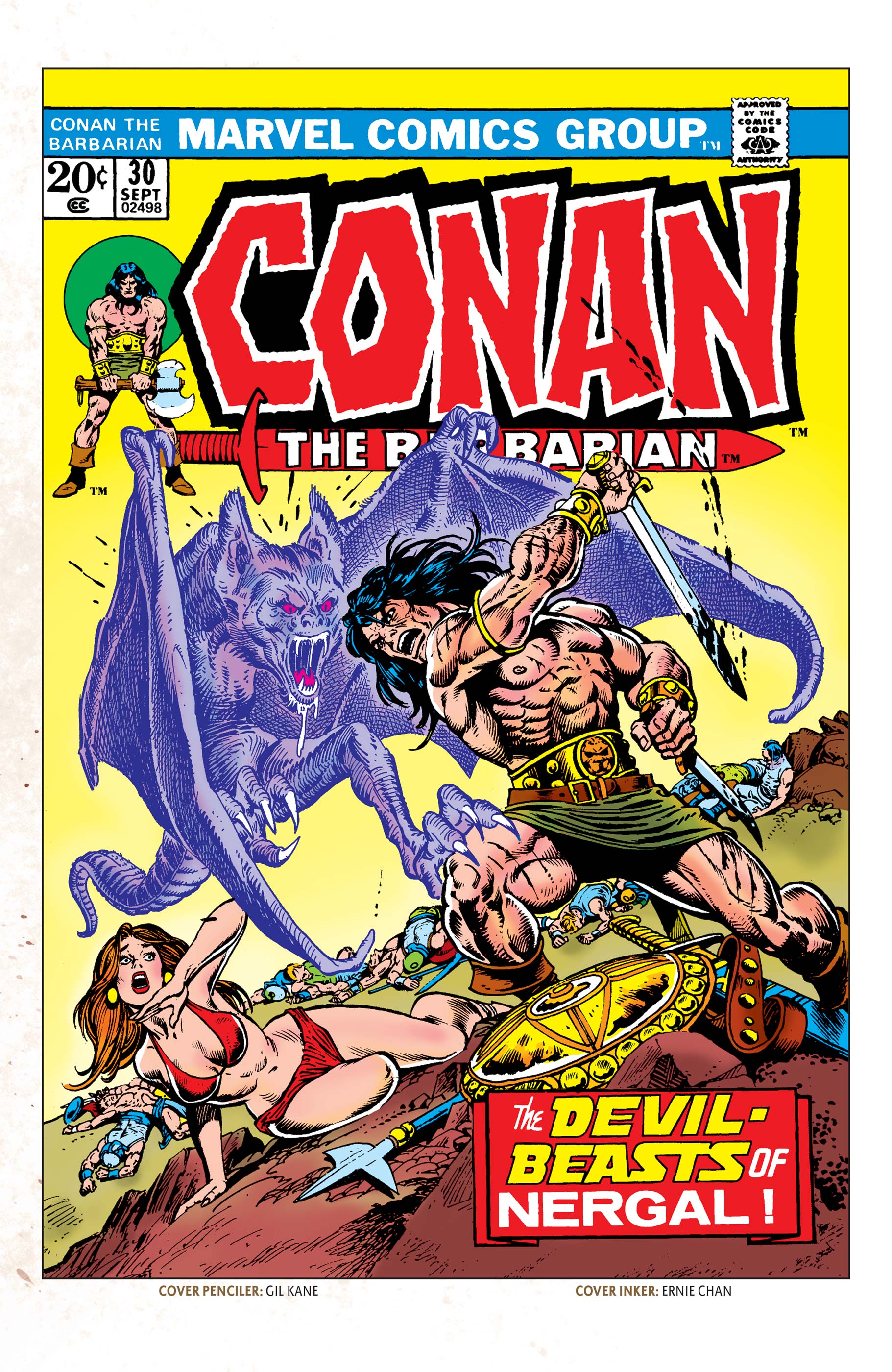 Random comic issue logo