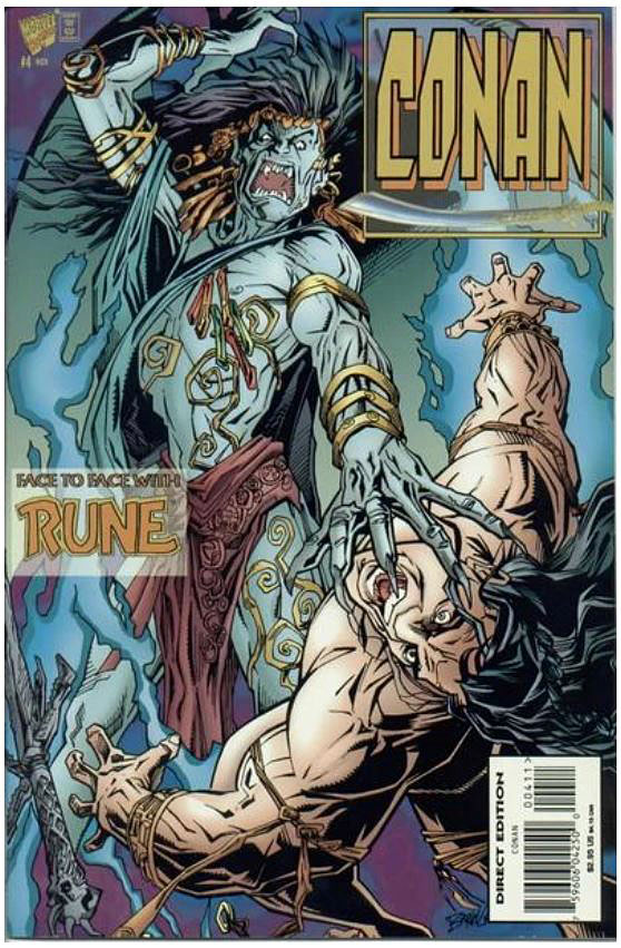 Random comic issue logo