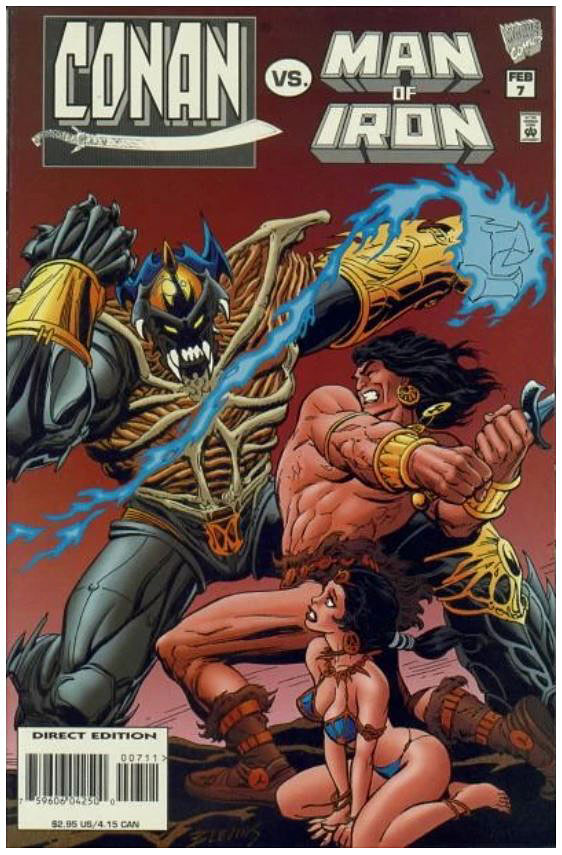 Random comic issue logo
