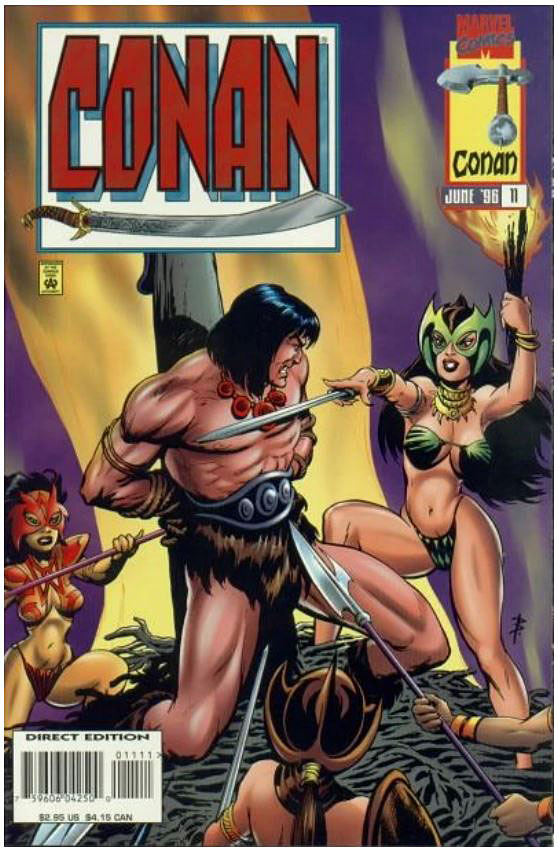 Random comic issue logo