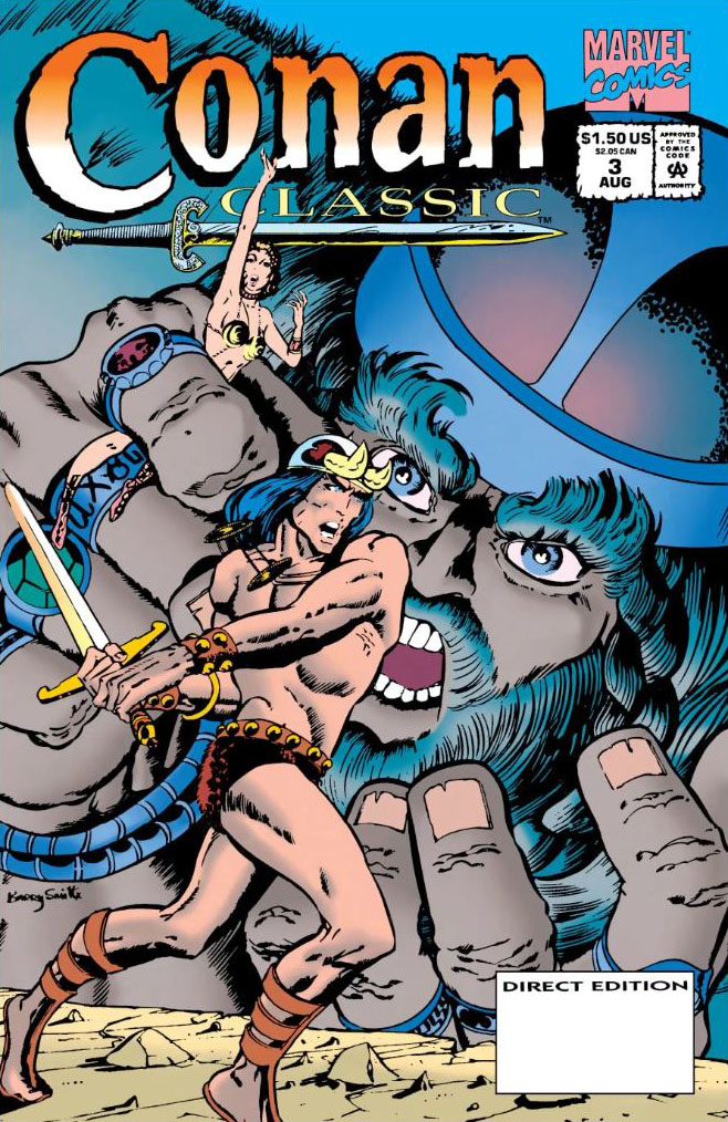 Random comic issue logo