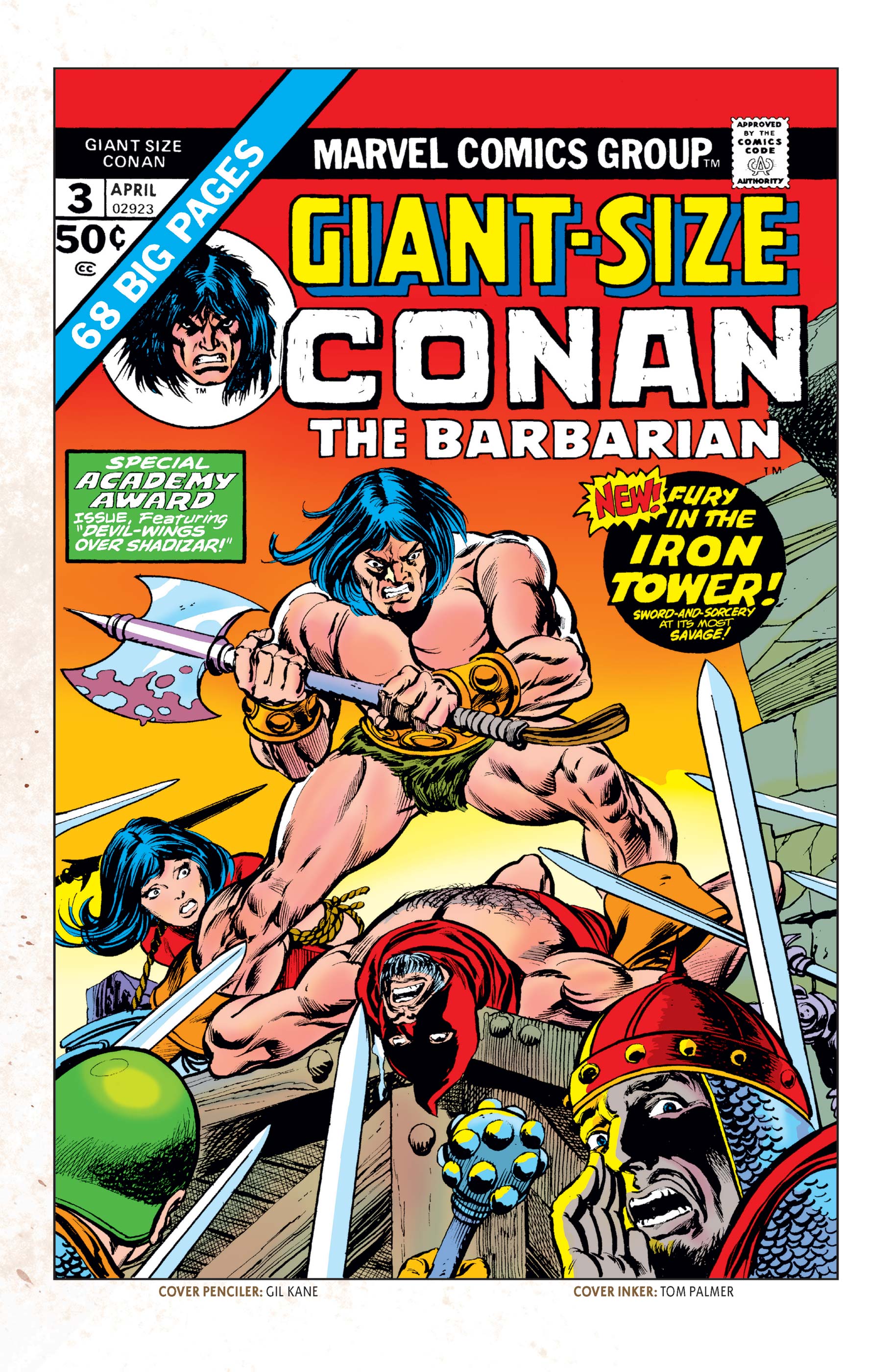 Random comic issue logo