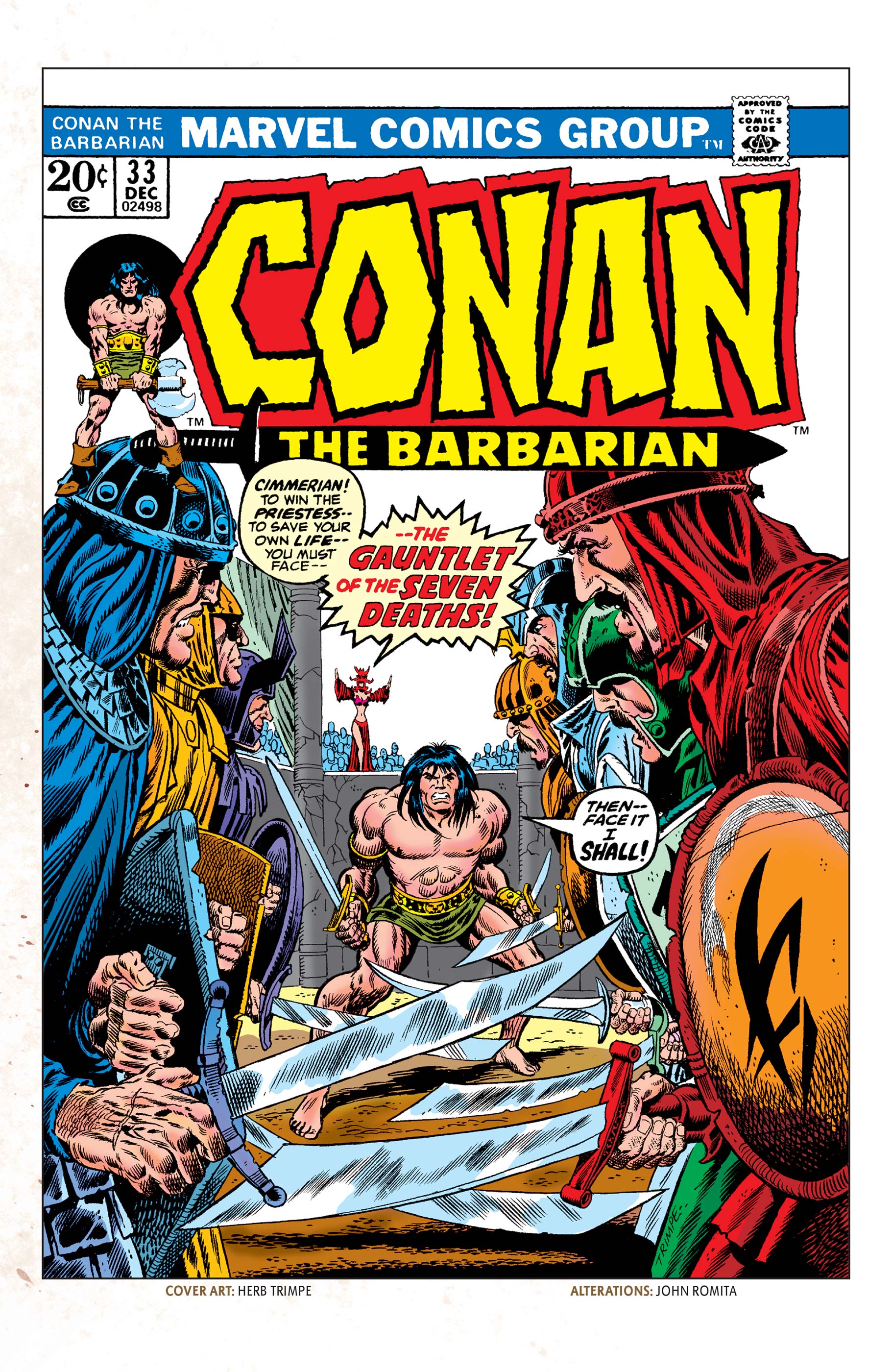 Random comic issue logo