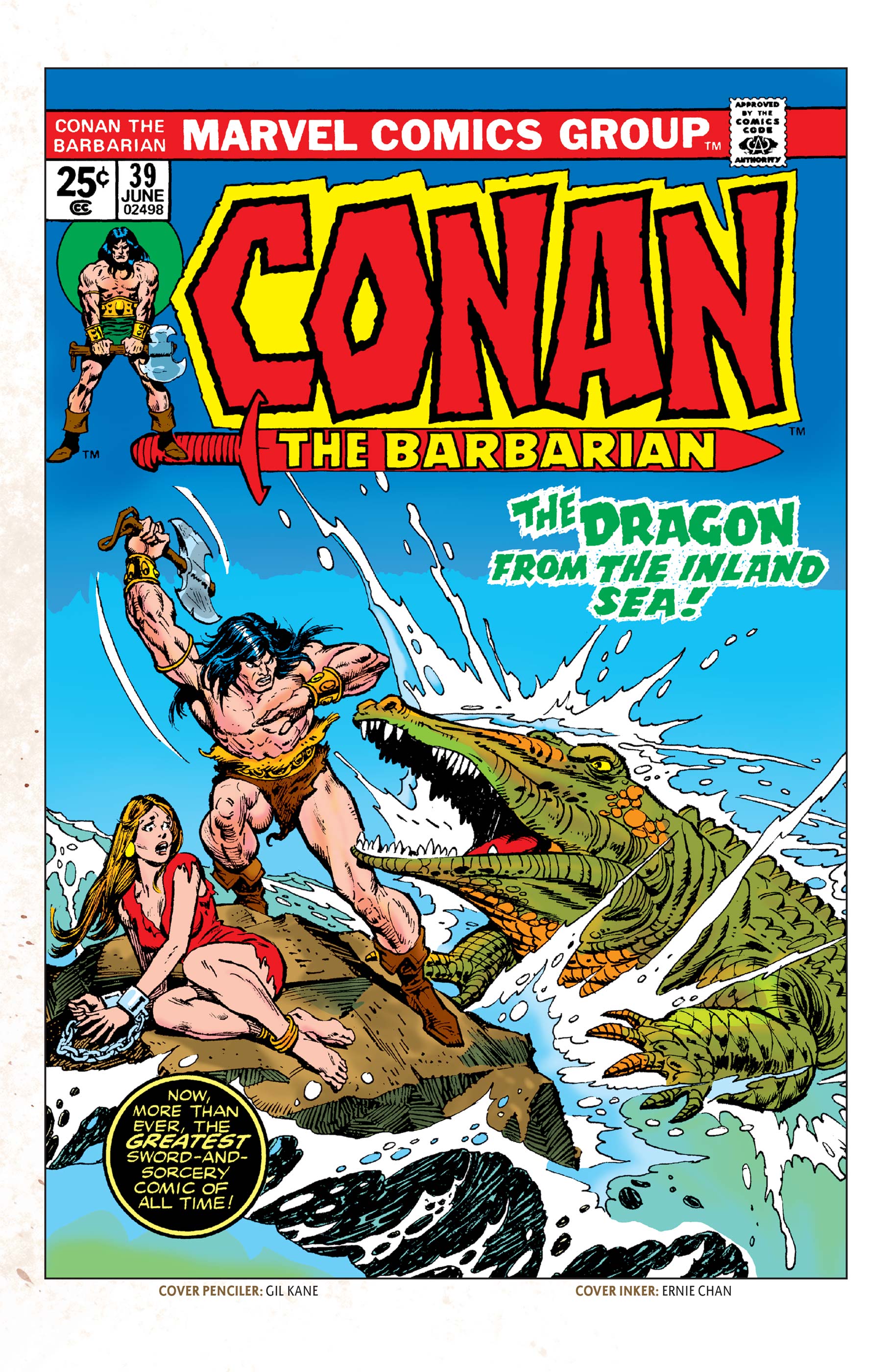 Random comic issue logo