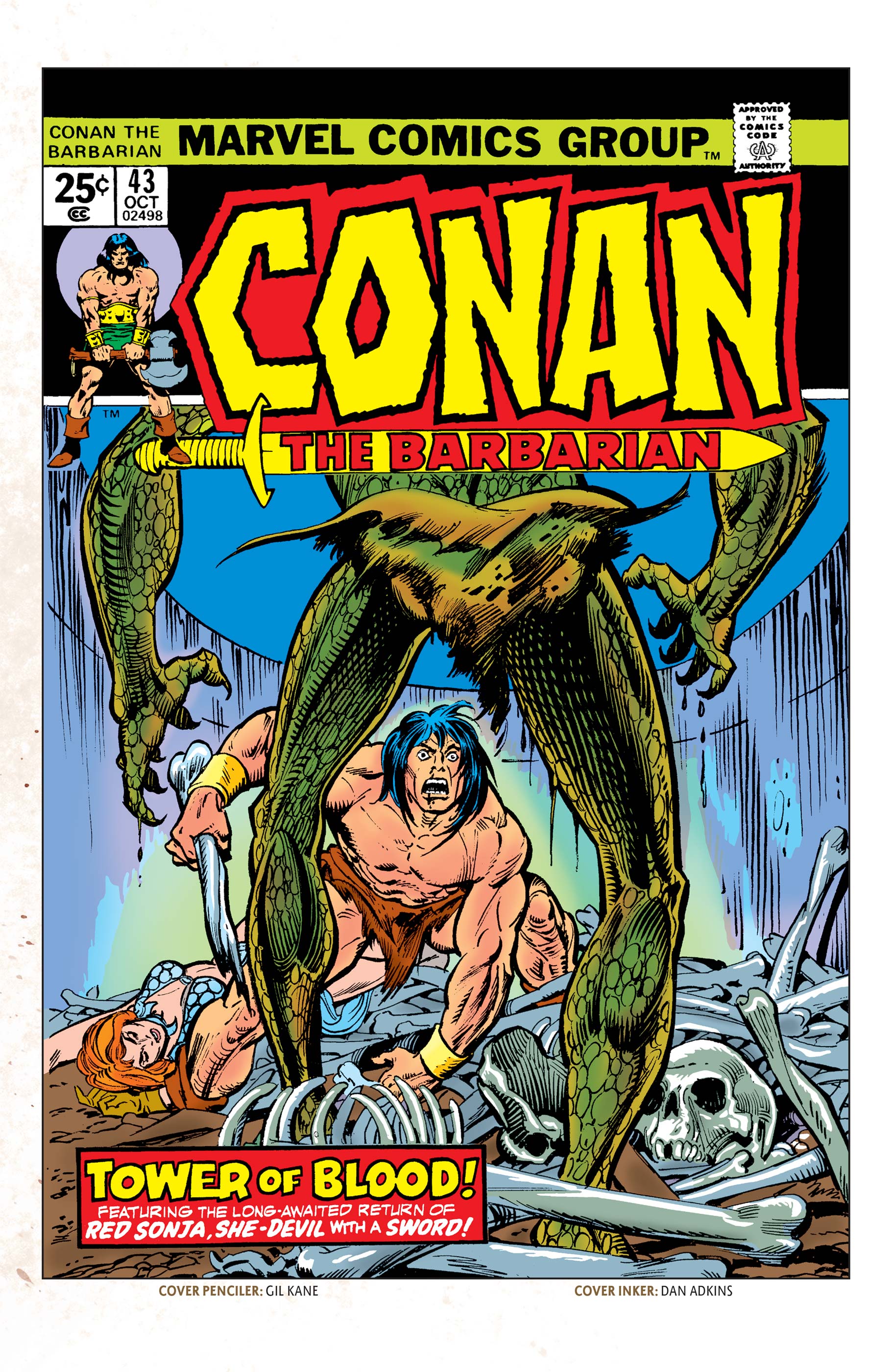 Random comic issue logo