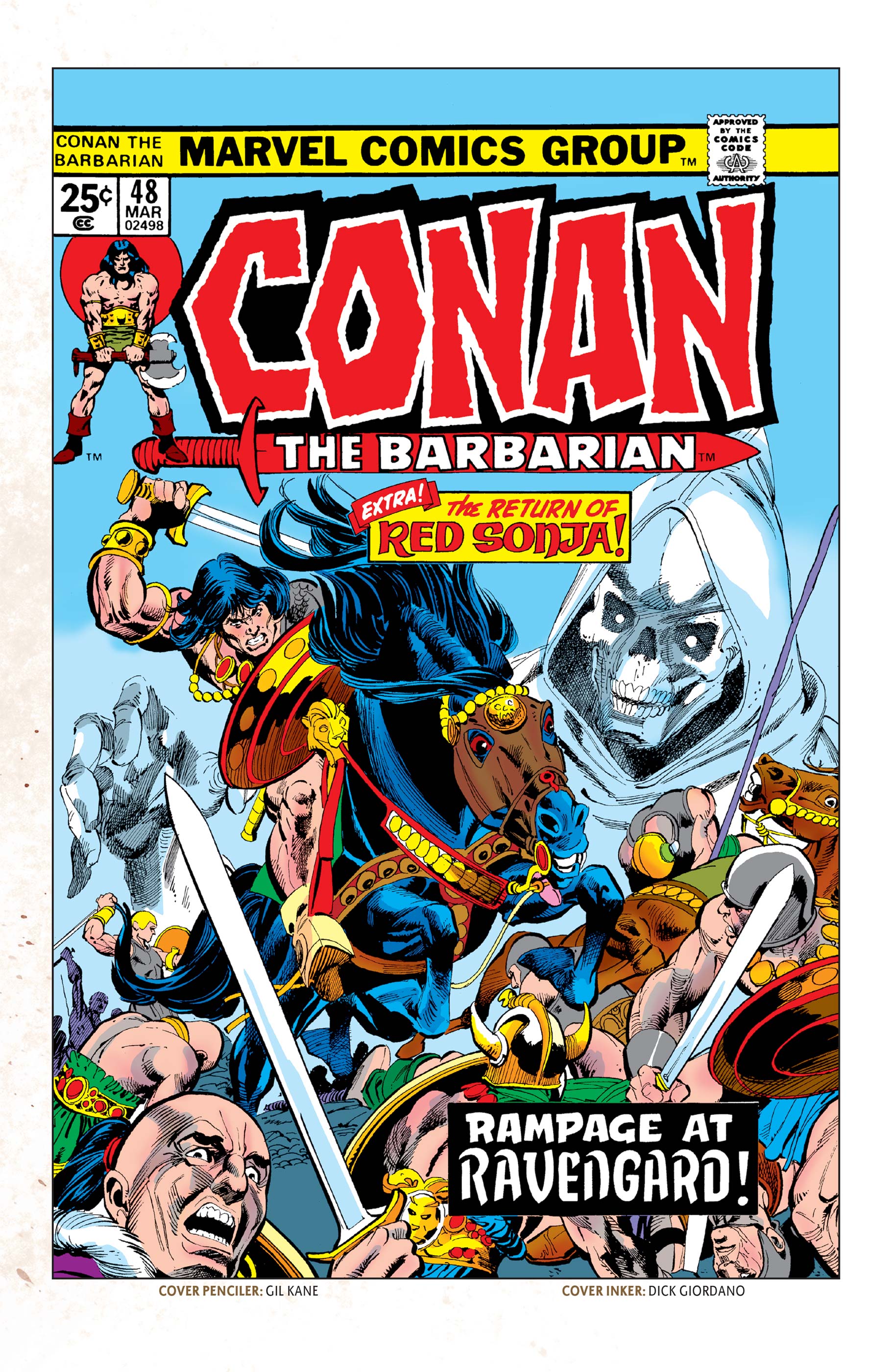Random comic issue logo