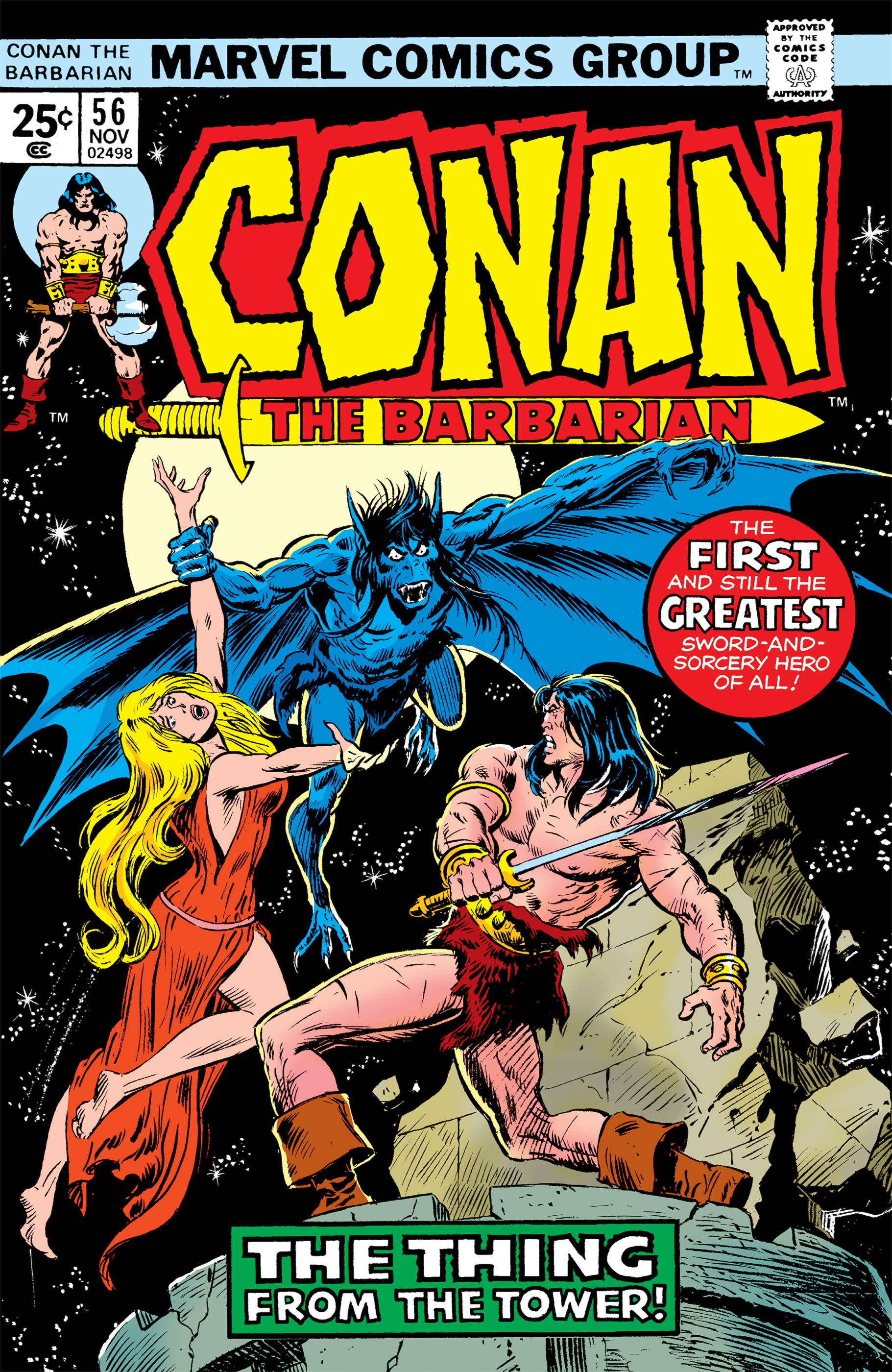 Random comic issue logo